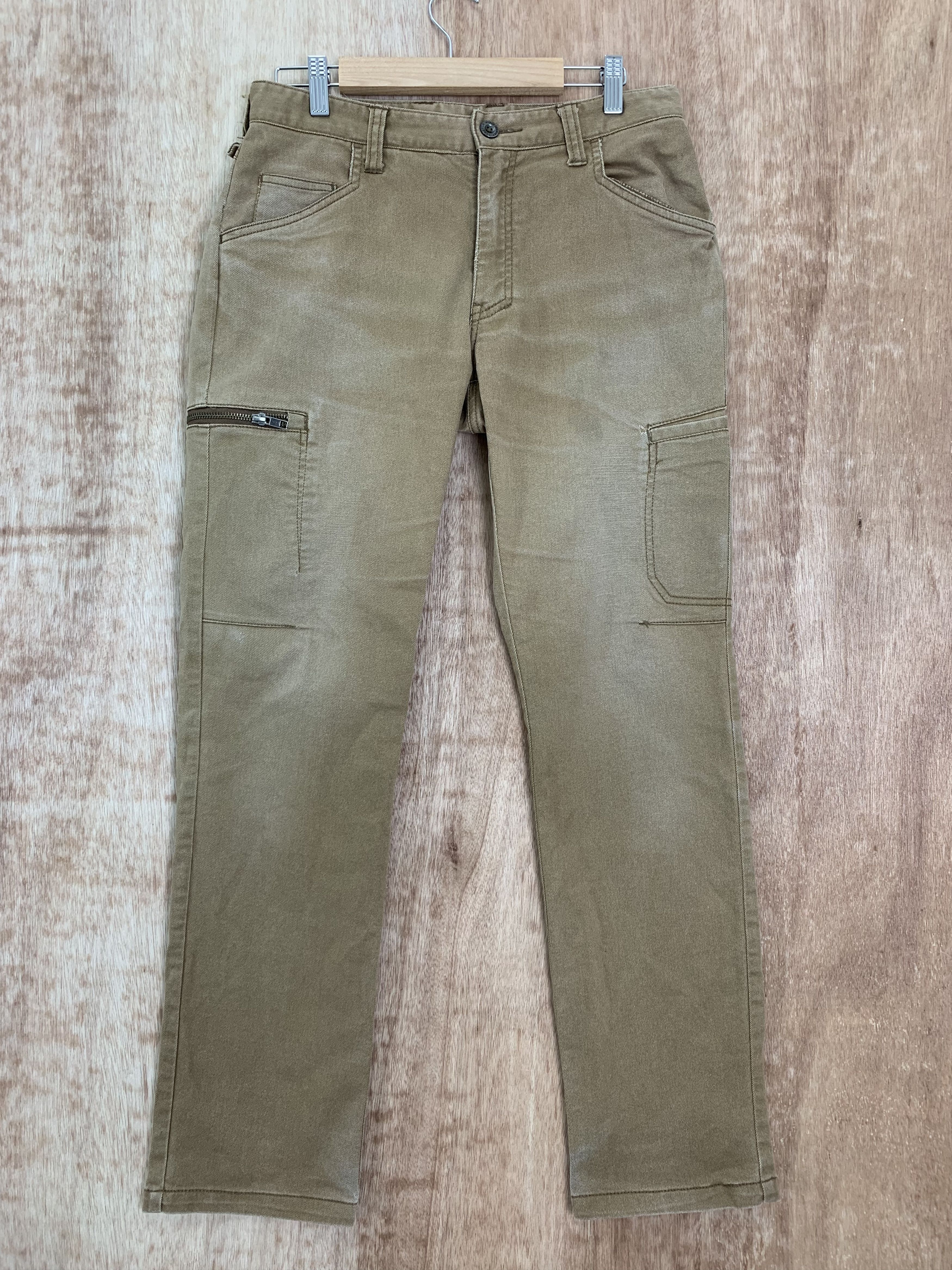 Japanese Brand Cargo Pants Field Asist Multipocket Brown Vtg Streetwear Size US 28 / EU 44 - 1 Thumbnail