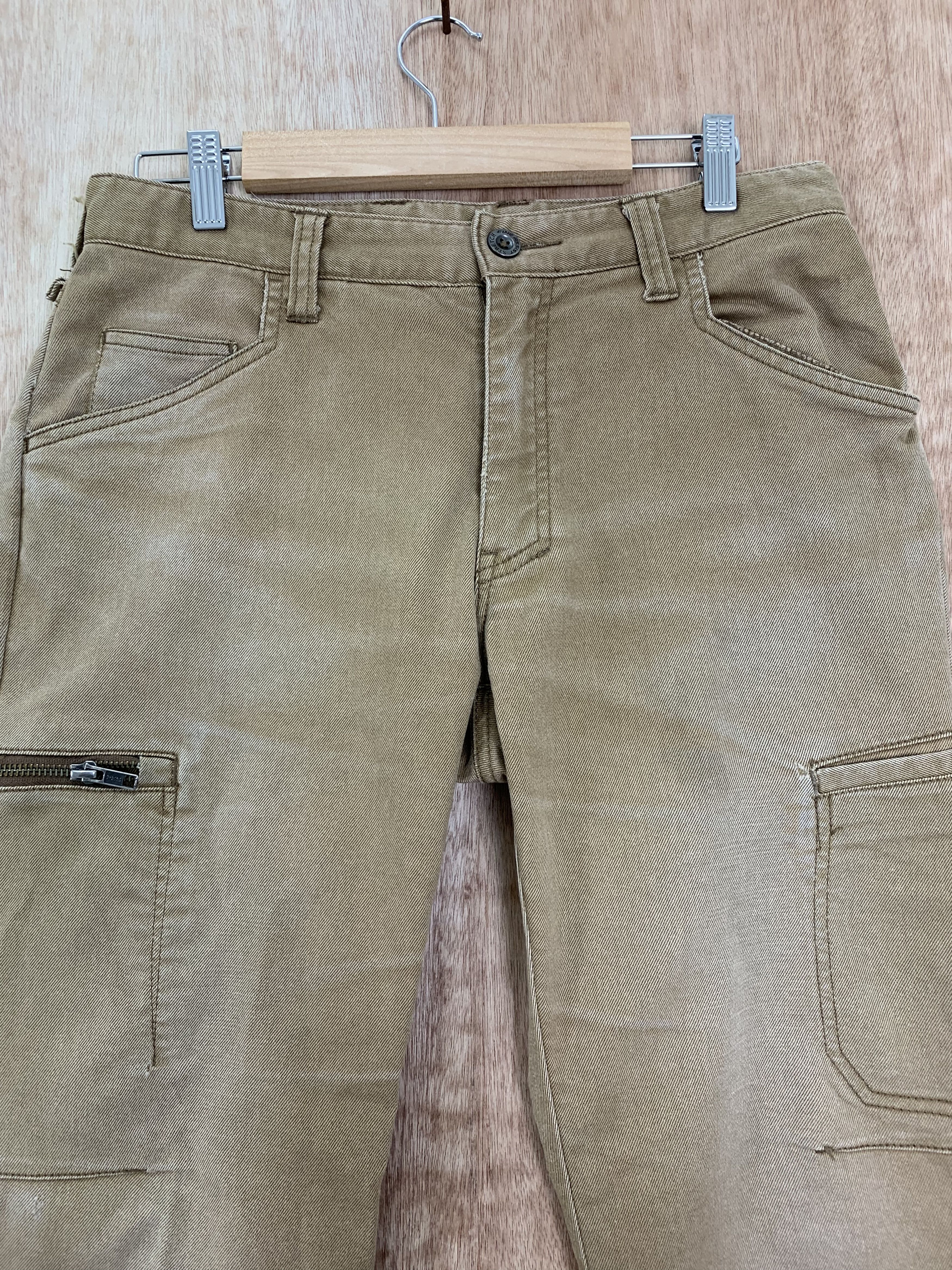 Japanese Brand Cargo Pants Field Asist Multipocket Brown Vtg Streetwear Size US 28 / EU 44 - 6 Thumbnail