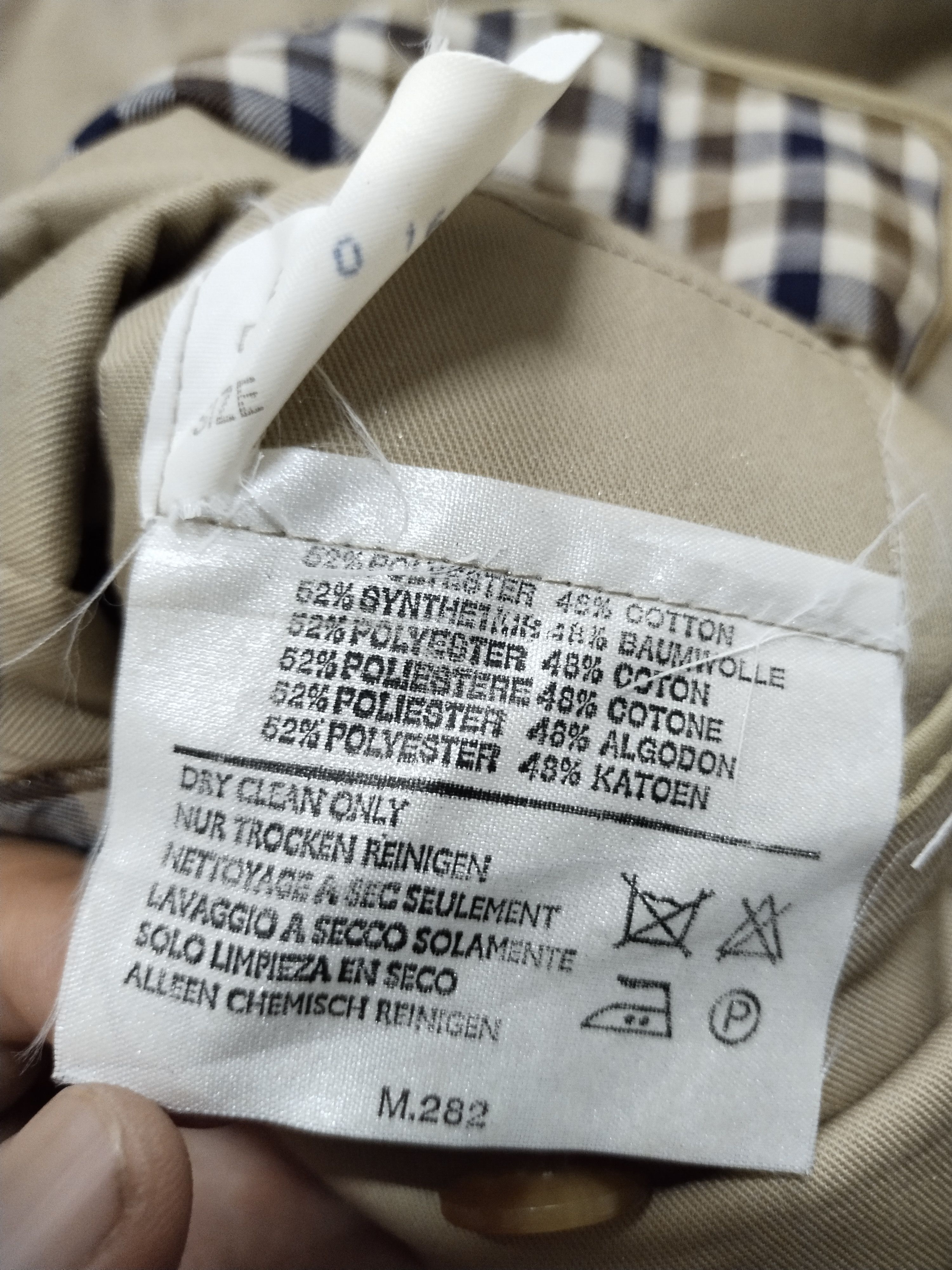 Aquascutum Trench Coat Jacket Size US L / EU 52-54 / 3 - 14 Thumbnail