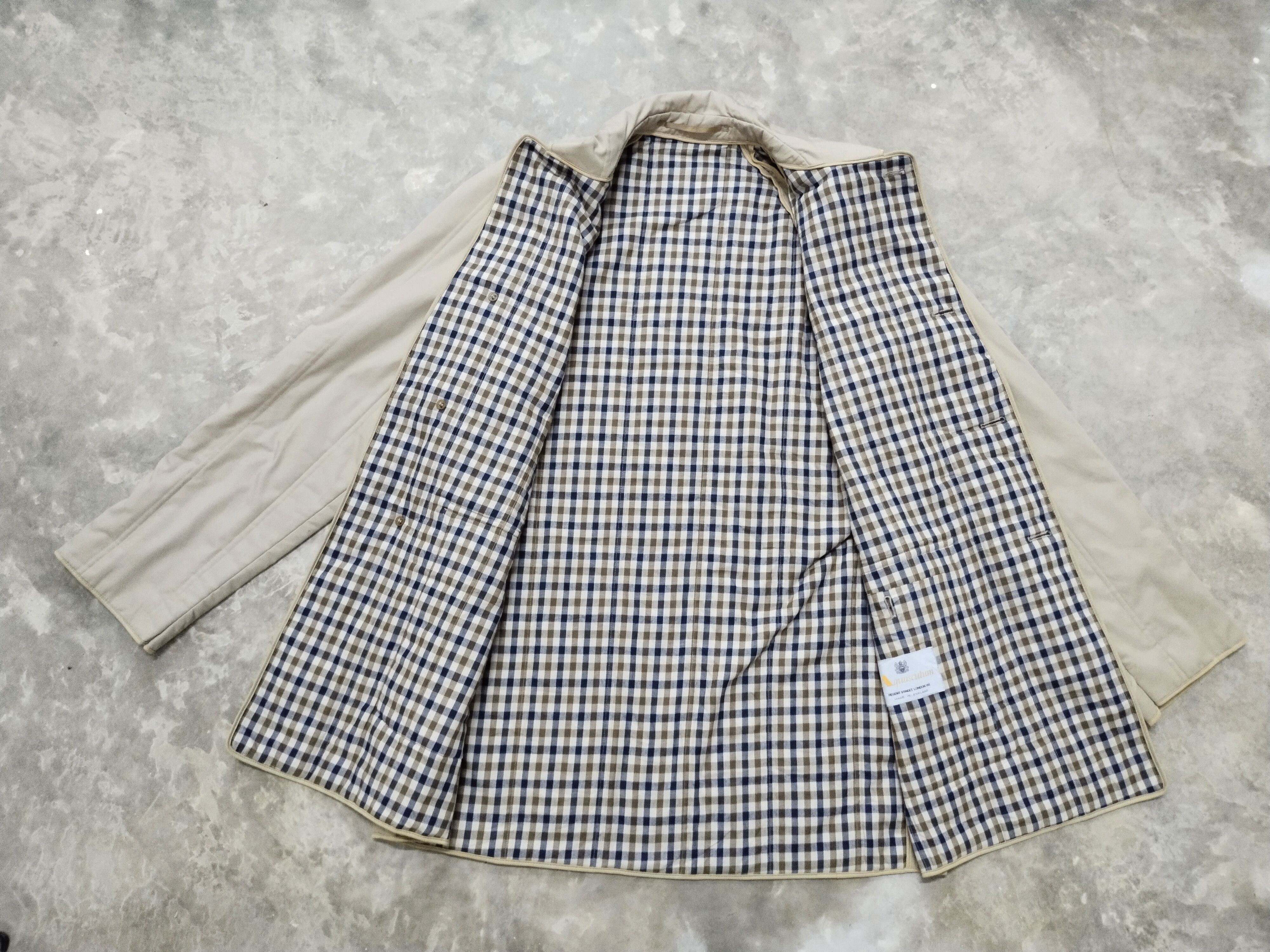 Aquascutum Trench Coat Jacket Size US L / EU 52-54 / 3 - 13 Thumbnail