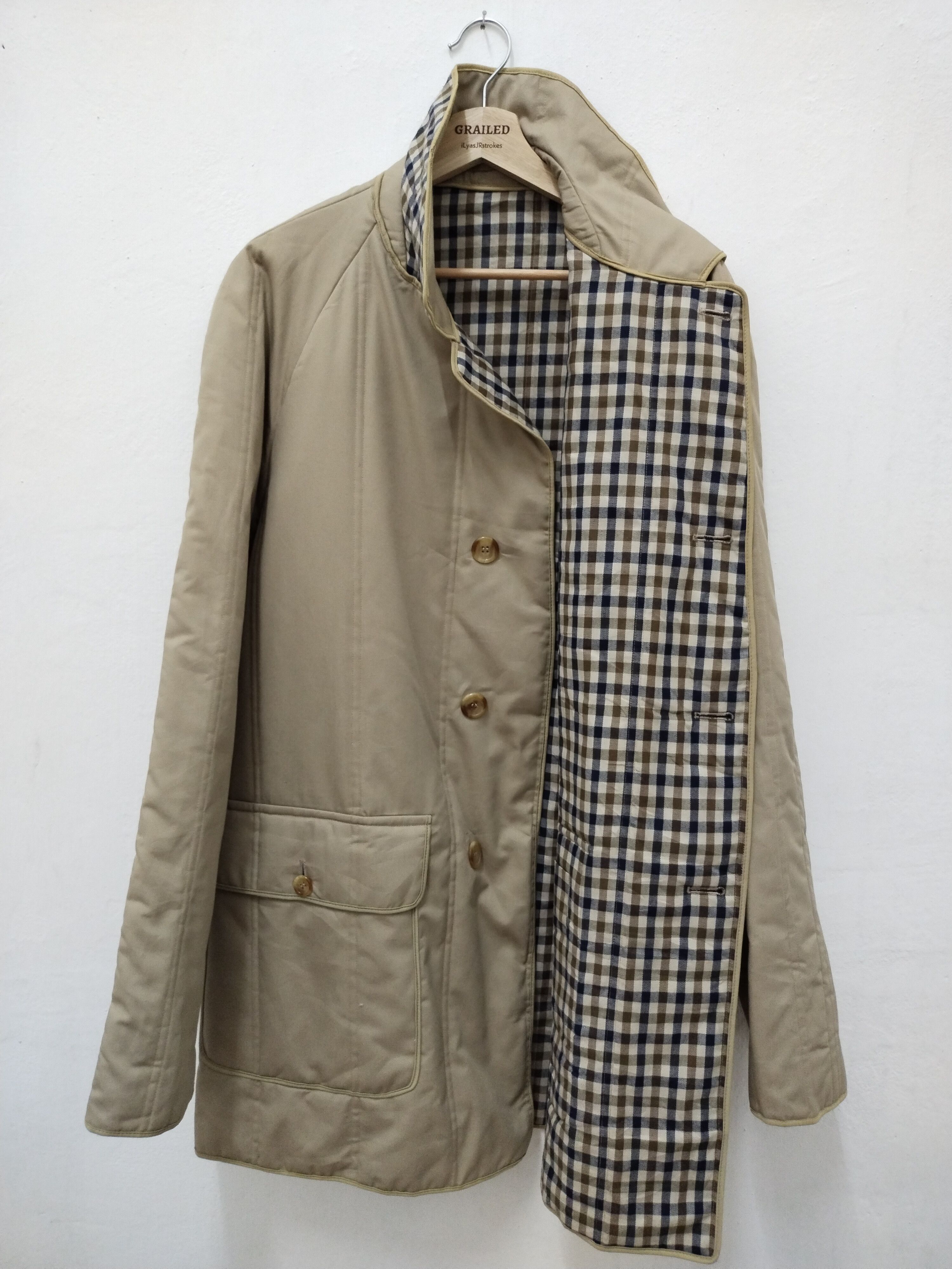 Aquascutum Trench Coat Jacket Size US L / EU 52-54 / 3 - 11 Thumbnail