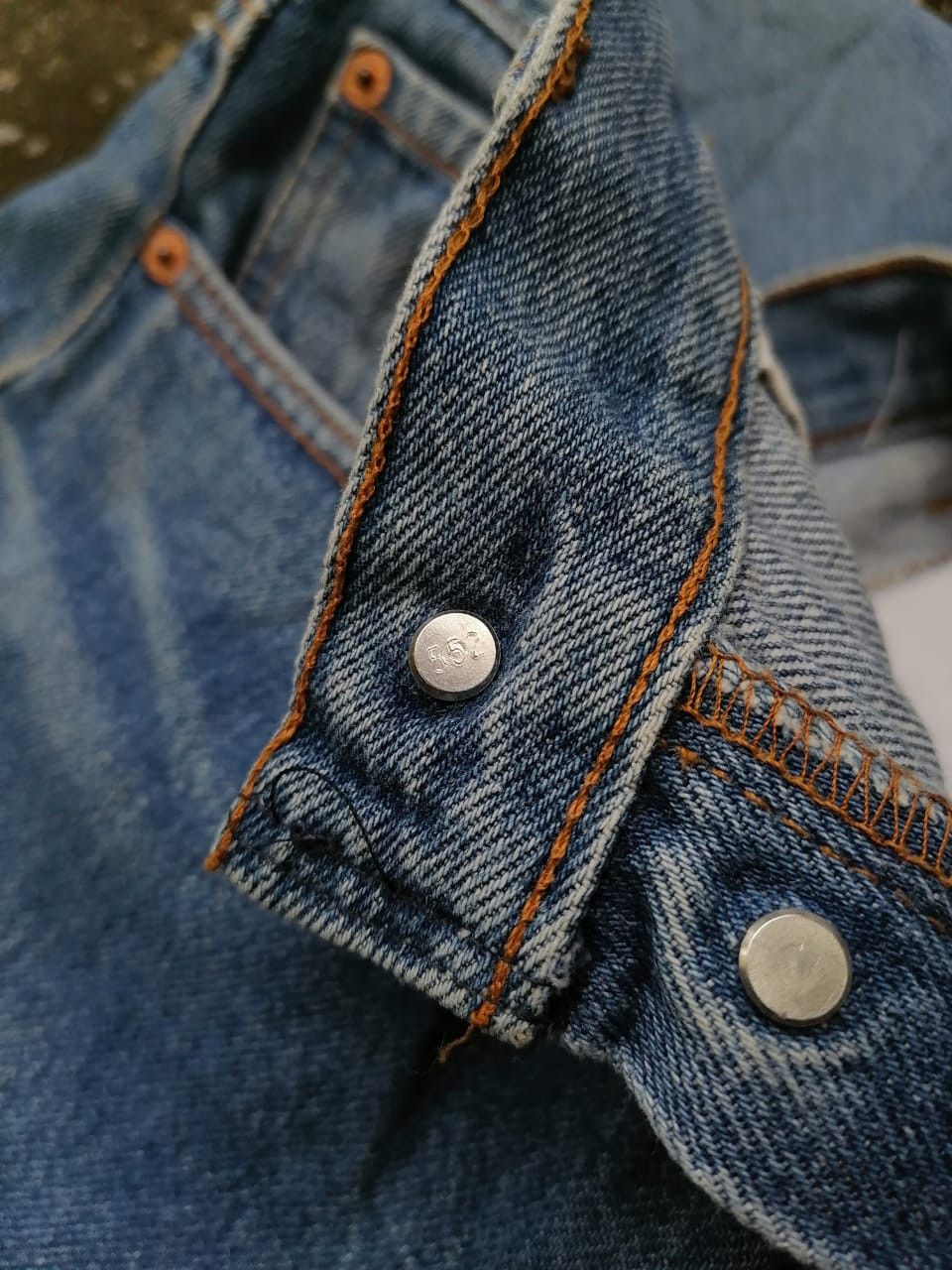 Levi's × Levi's Vintage Clothing Levi's Strauss 501xx Fly Button Nice Design Denim Jeans Size US 28 / EU 44 - 4 Thumbnail