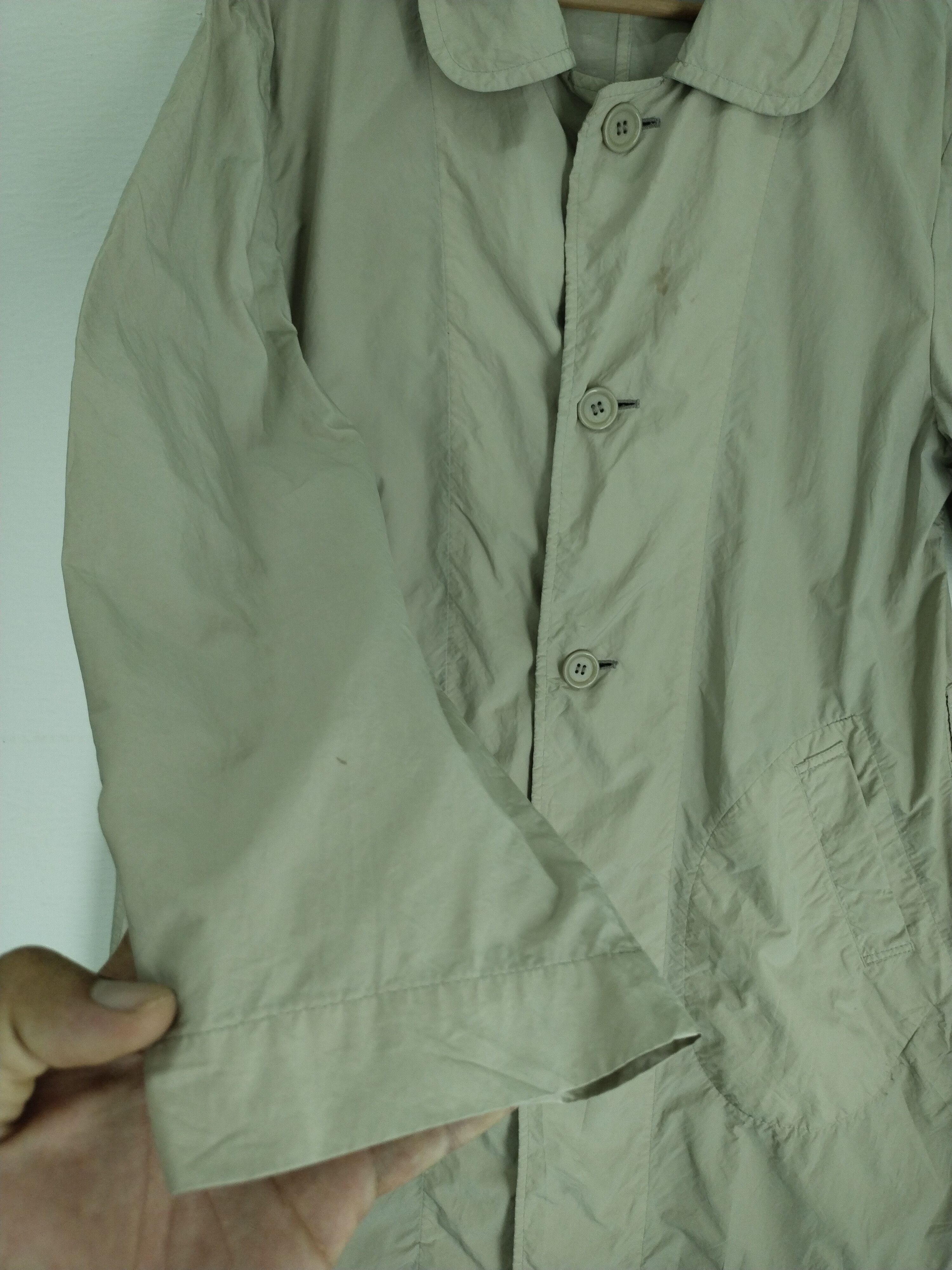 Issey Miyake × Japanese Brand × Vintage Vintage Plantation Trench Coat Jacket Size US M / EU 48-50 / 2 - 5 Thumbnail