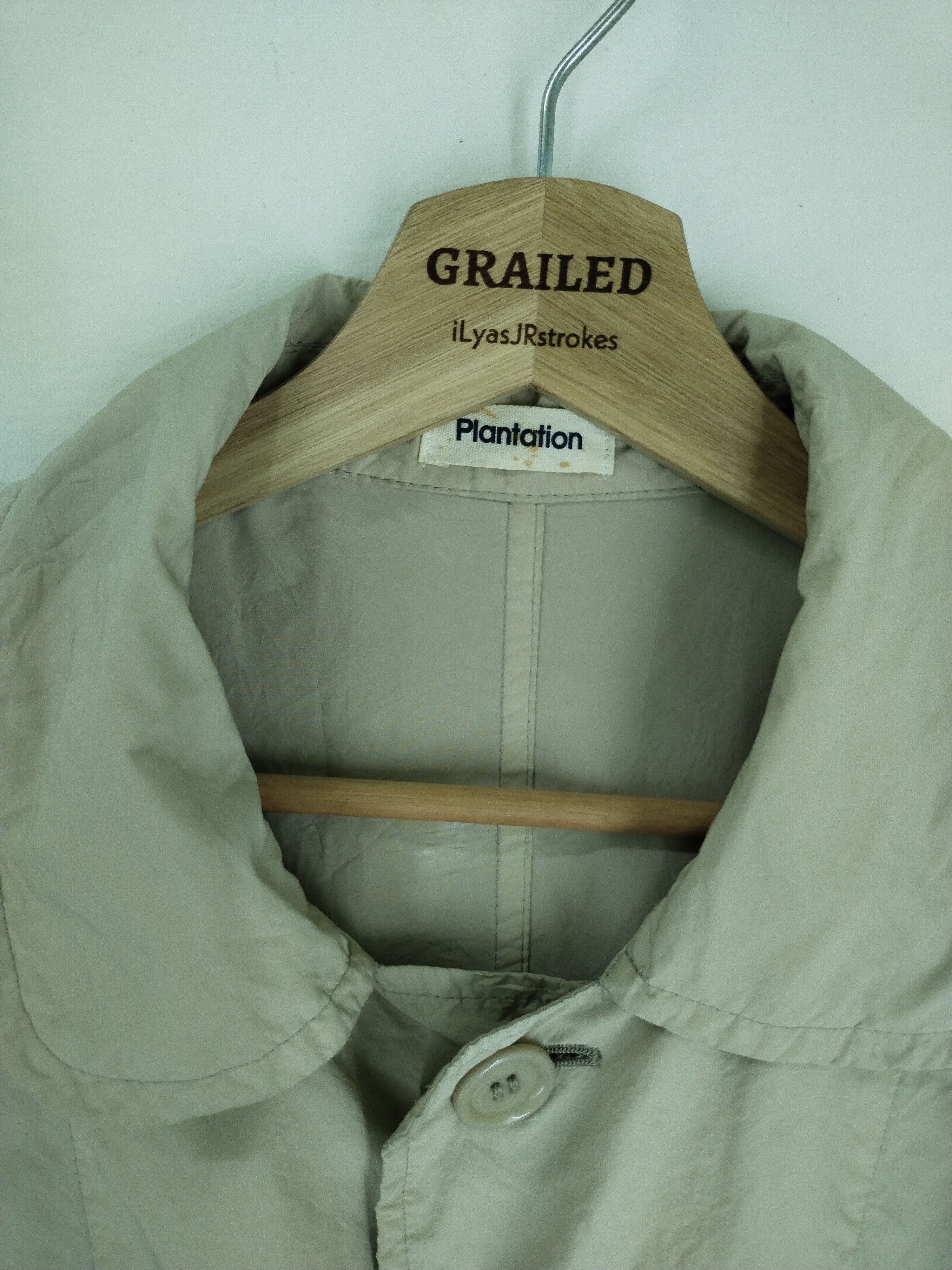 Issey Miyake × Japanese Brand × Vintage Vintage Plantation Trench Coat Jacket Size US M / EU 48-50 / 2 - 15 Thumbnail