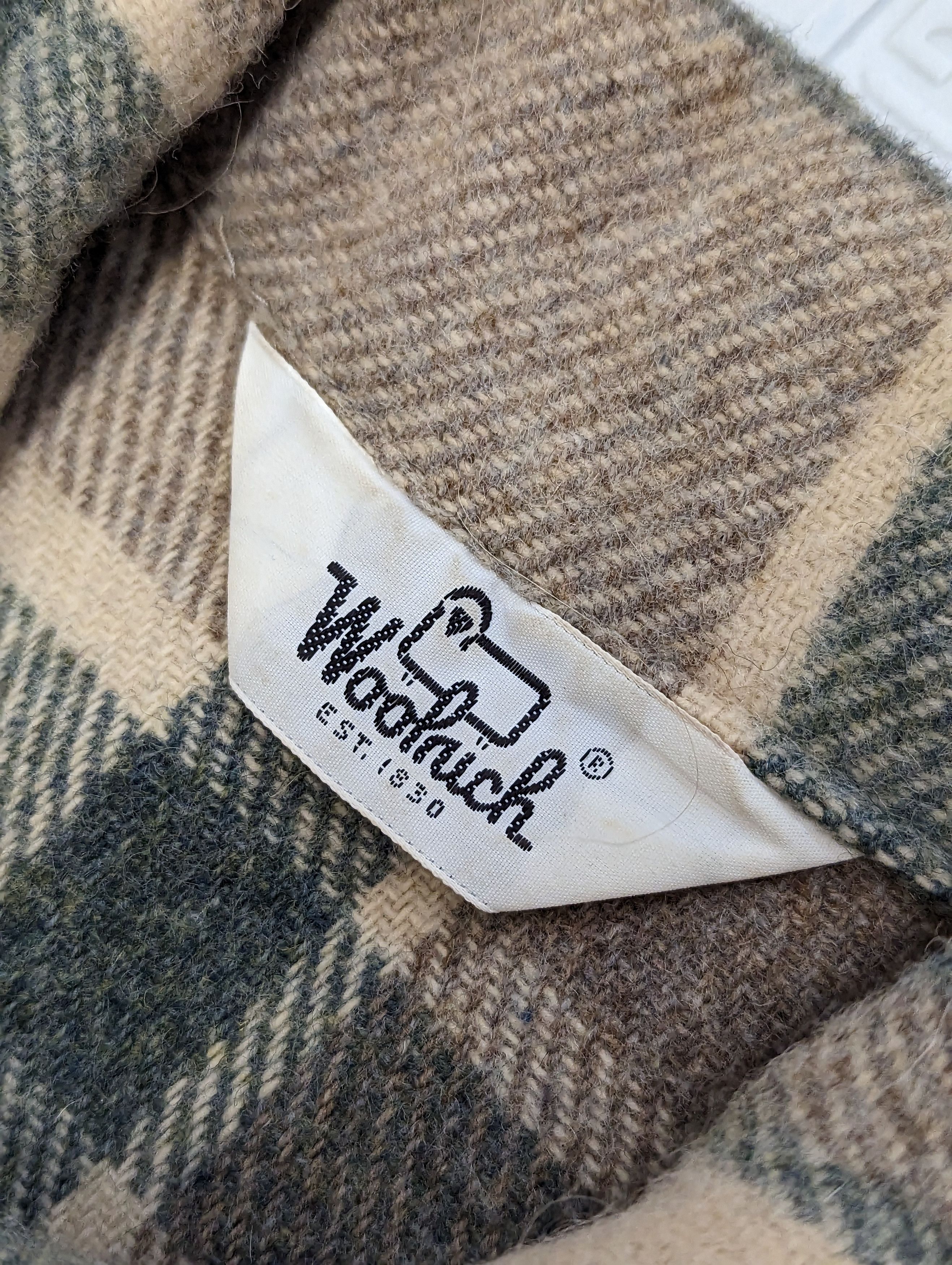 Vintage × Woolrich Woolen Mills RARE Vintage Woolrich Wool Flannel Plaid Jacket Earth Tones Size US L / EU 52-54 / 3 - 7 Thumbnail