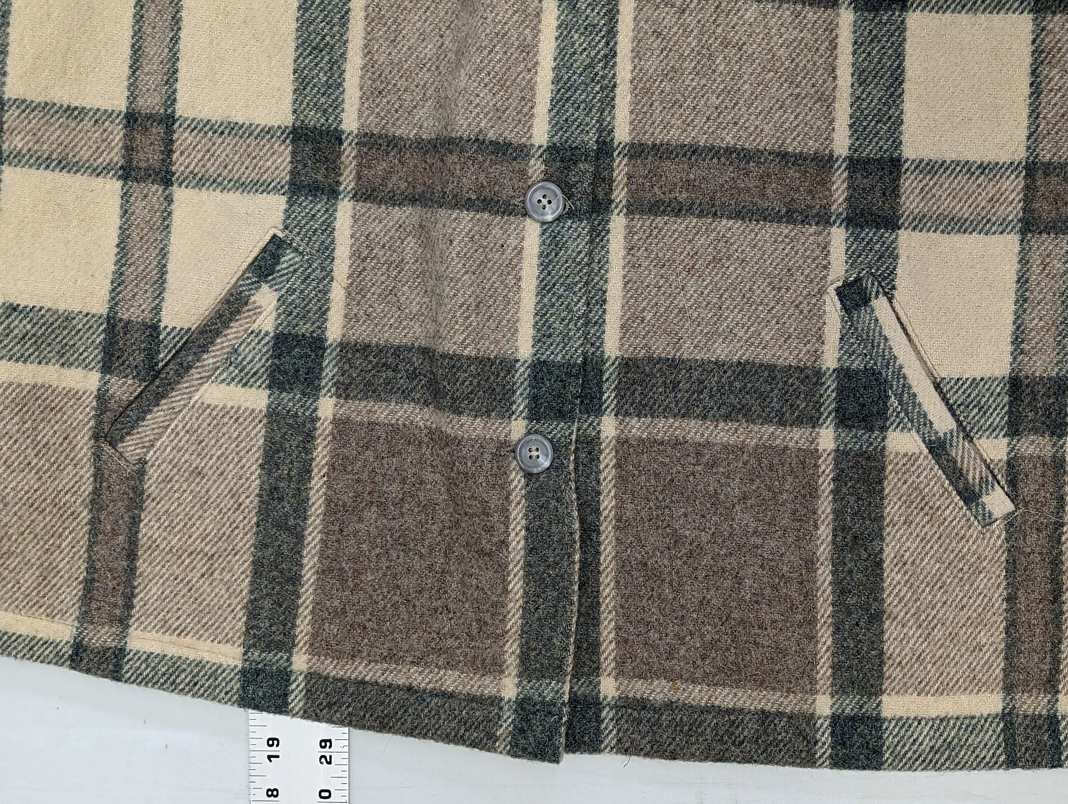 Vintage × Woolrich Woolen Mills RARE Vintage Woolrich Wool Flannel Plaid Jacket Earth Tones Size US L / EU 52-54 / 3 - 8 Thumbnail