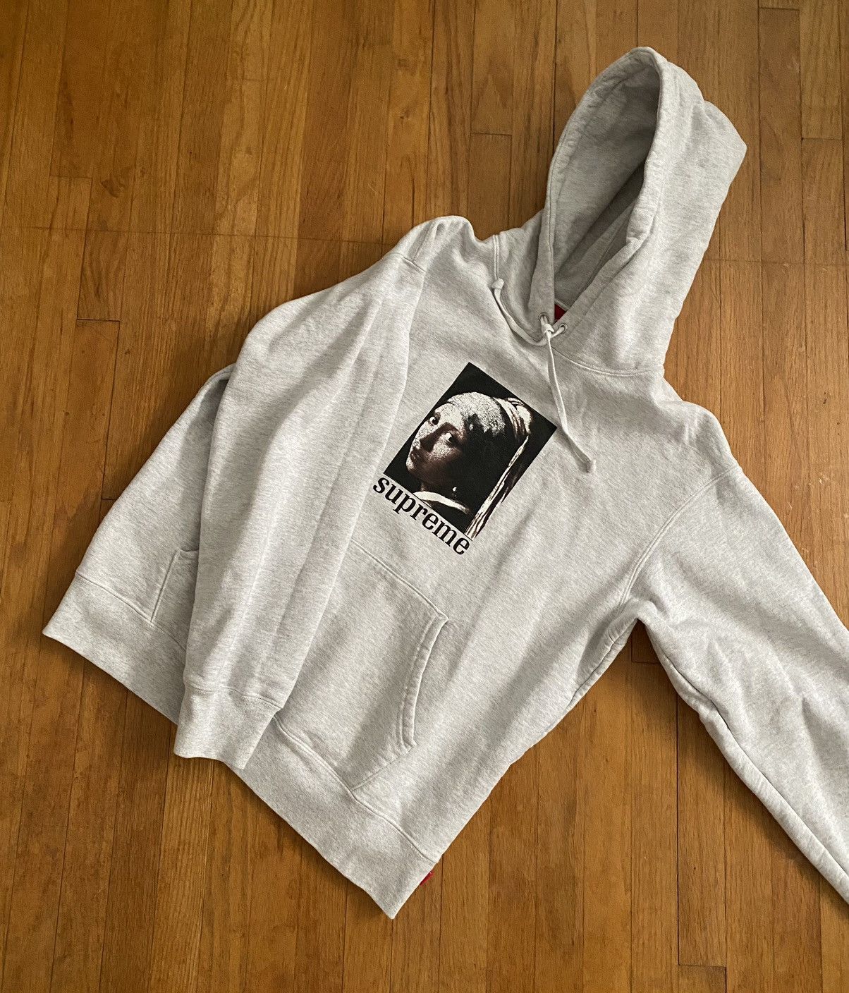 Supreme Pearl Hooded Sweatshirt Hoodie Girl With The Pearl Earring Grailed