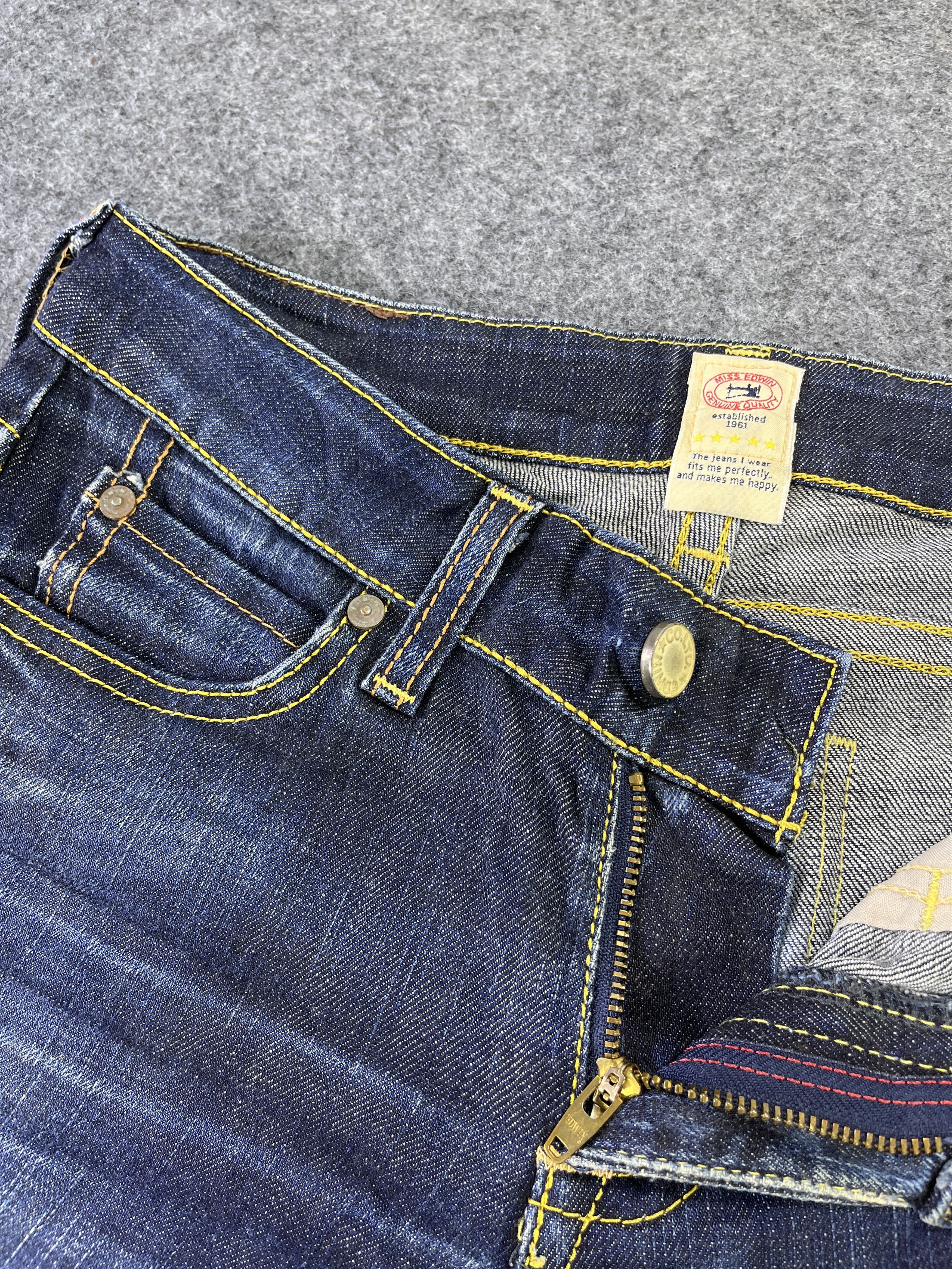 Levi's Vintage Miss Edwin Blue Wash Jeans - J850 Size 30" / US 8 / IT 44 - 5 Thumbnail