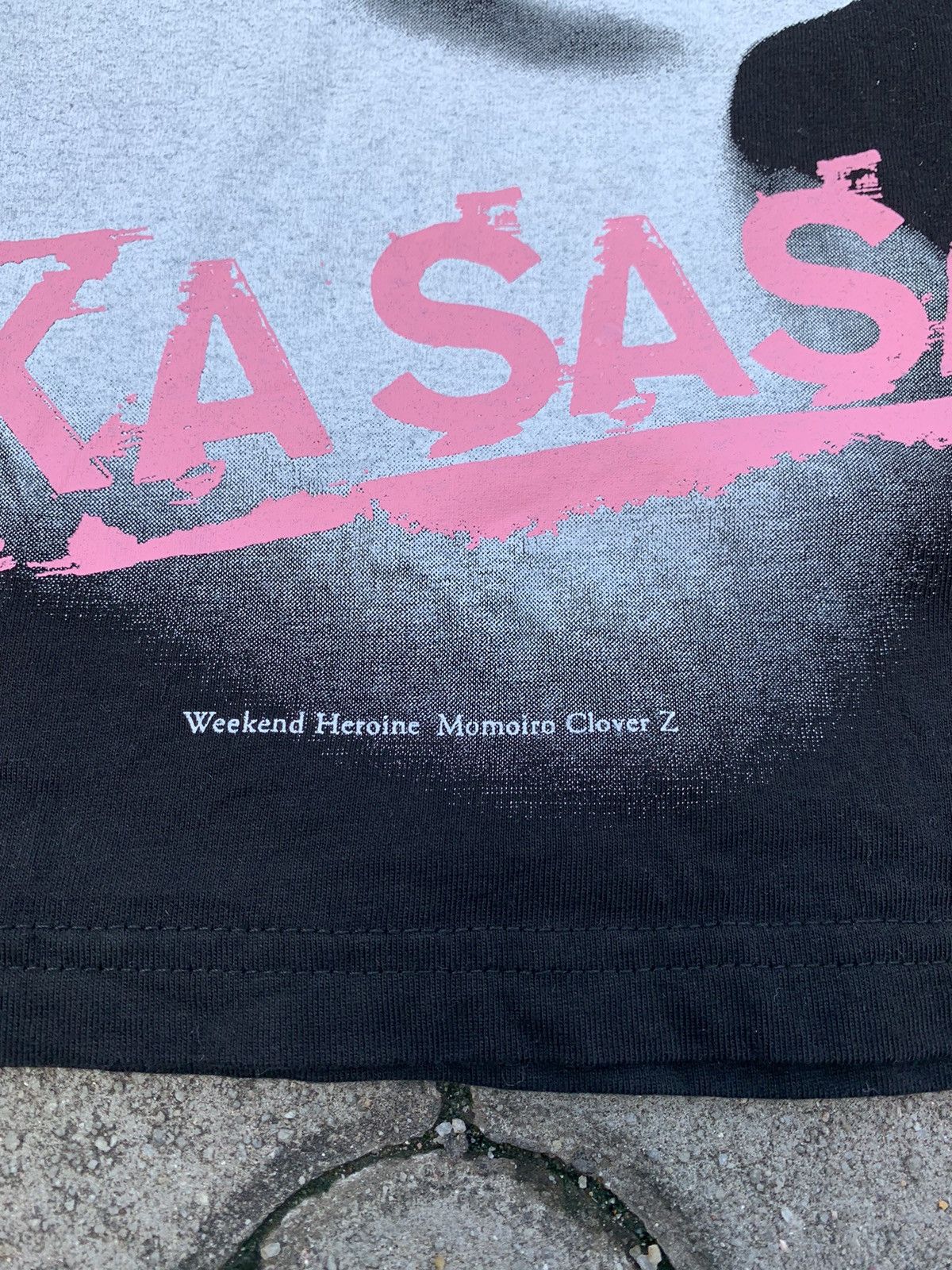 Band Tees Steals! Ayaka Sasaki Japanese Idol Overprint Tee Size US M / EU 48-50 / 2 - 3 Thumbnail