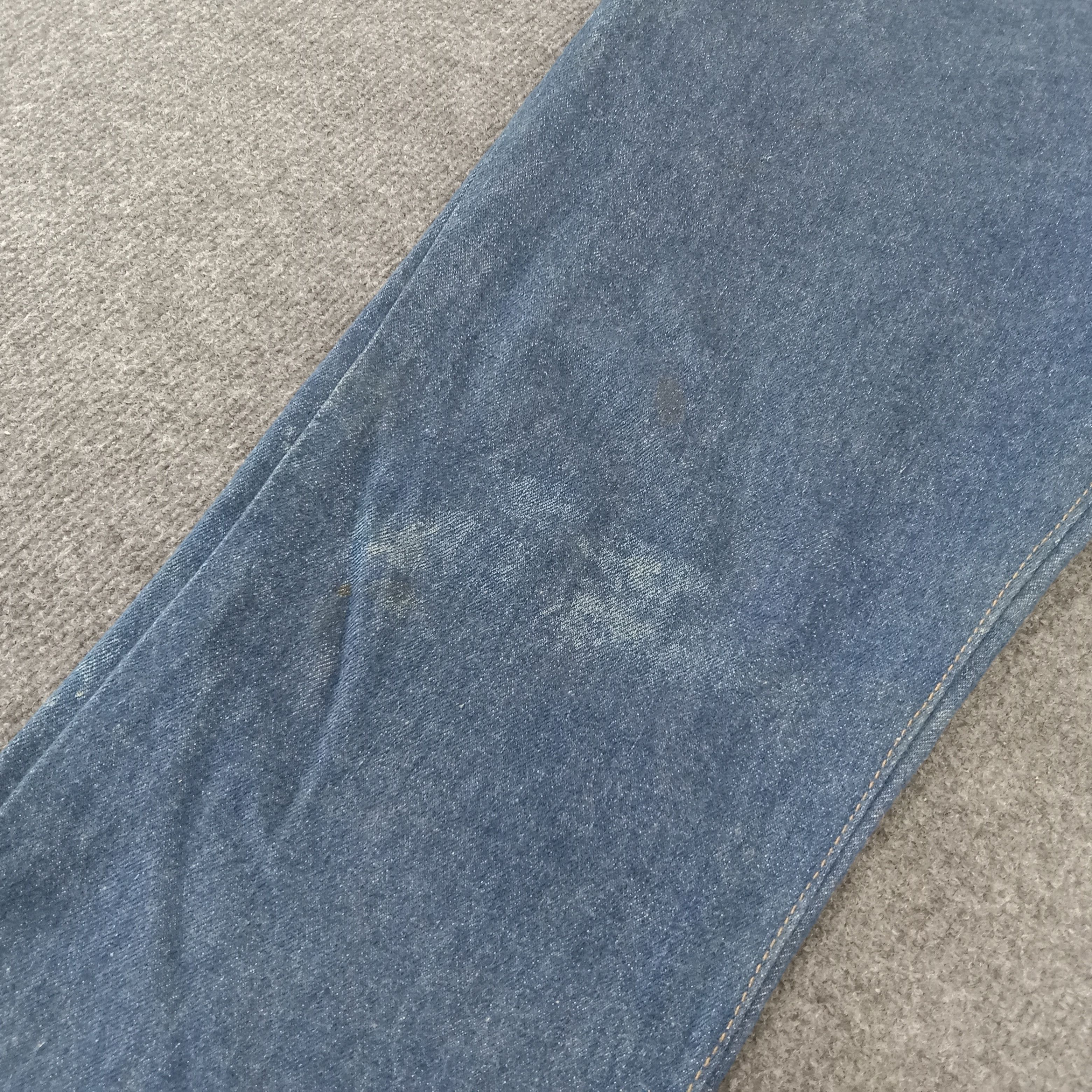 Stussy Stussy Custom Big Logo USA Denim Jeans Size US 33 - 16 Thumbnail