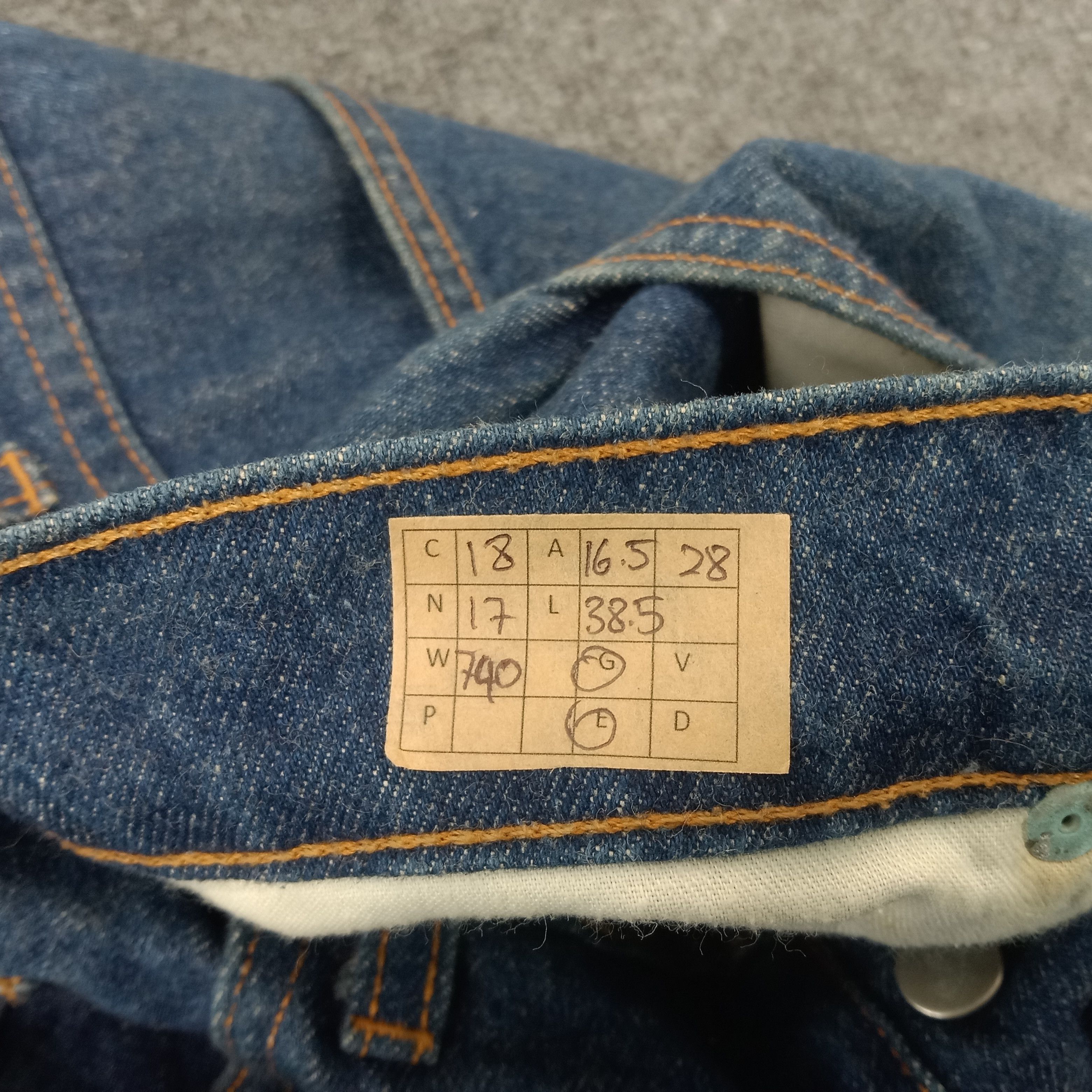 Stussy Stussy Custom Big Logo USA Denim Jeans Size US 33 - 14 Thumbnail