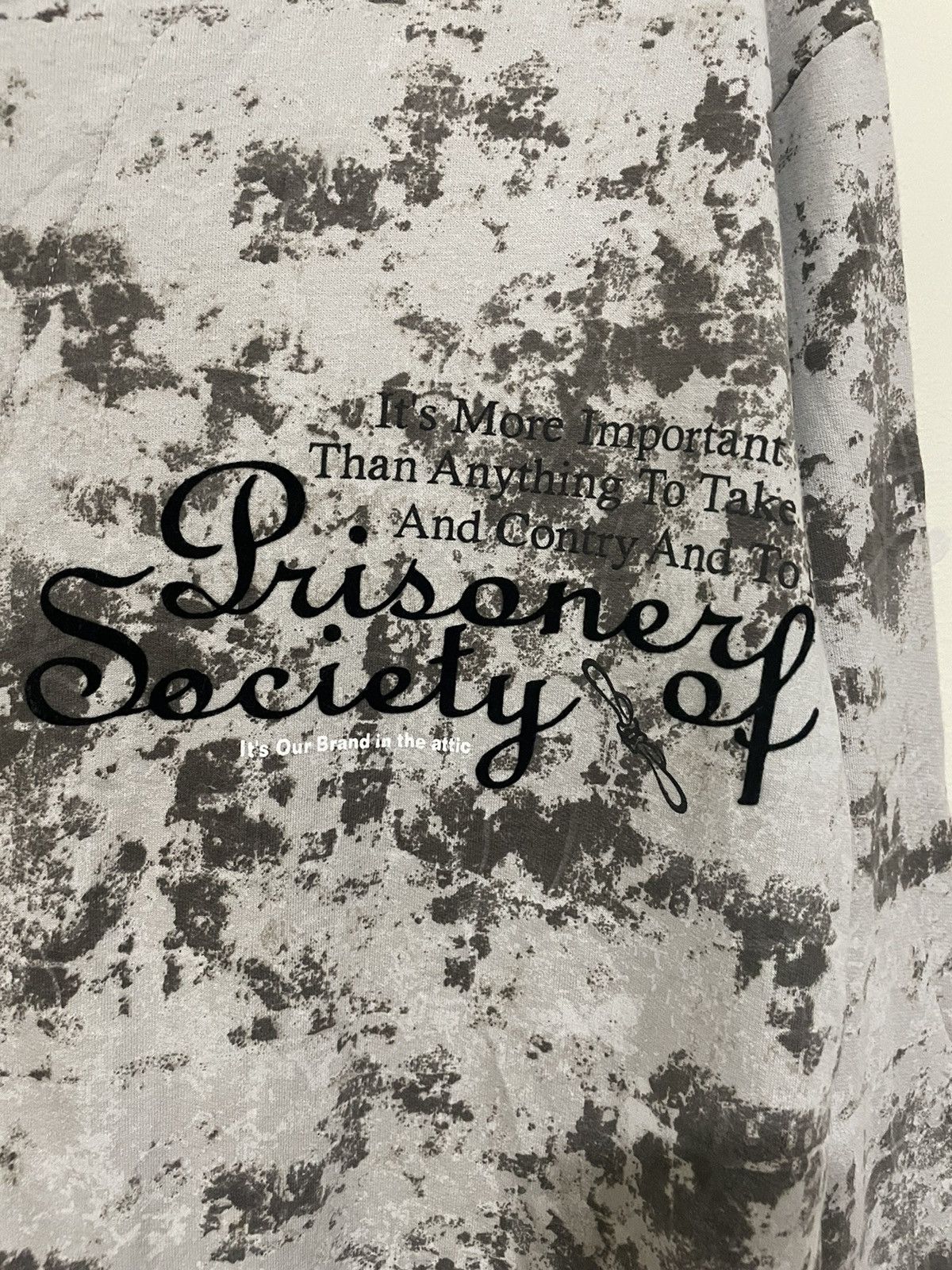 In The Attic Rare💥In The Attic Prisoner Of Society Cloudy Shirts Size US M / EU 48-50 / 2 - 6 Thumbnail