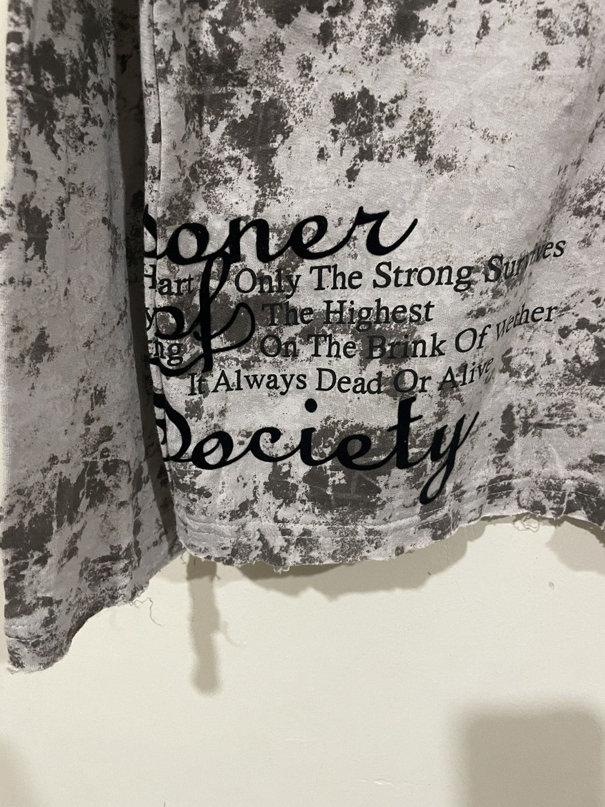 In The Attic Rare💥In The Attic Prisoner Of Society Cloudy Shirts Size US M / EU 48-50 / 2 - 4 Thumbnail