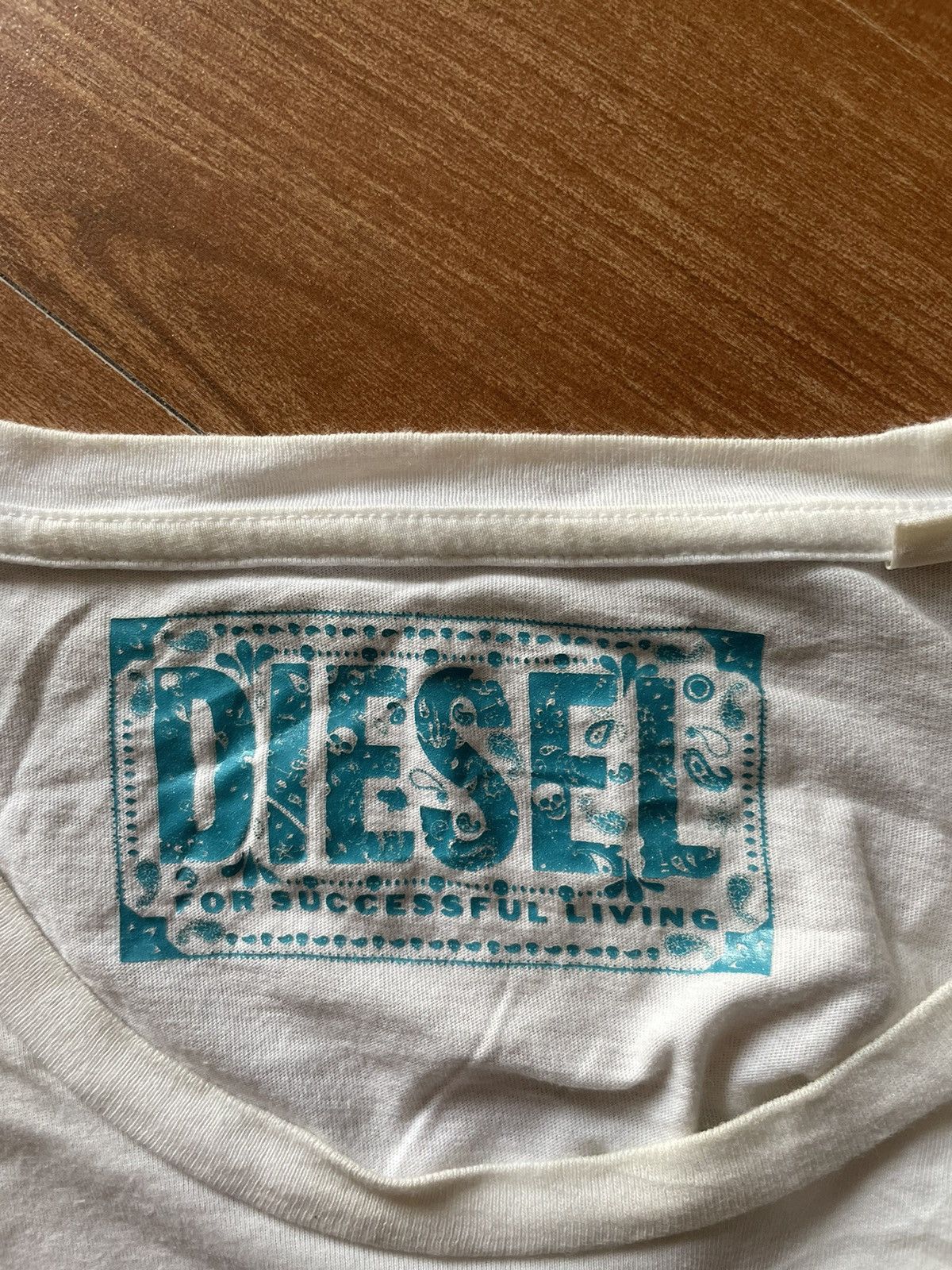 Diesel Diesel Men Round Neck Tee Size US L / EU 52-54 / 3 - 4 Thumbnail