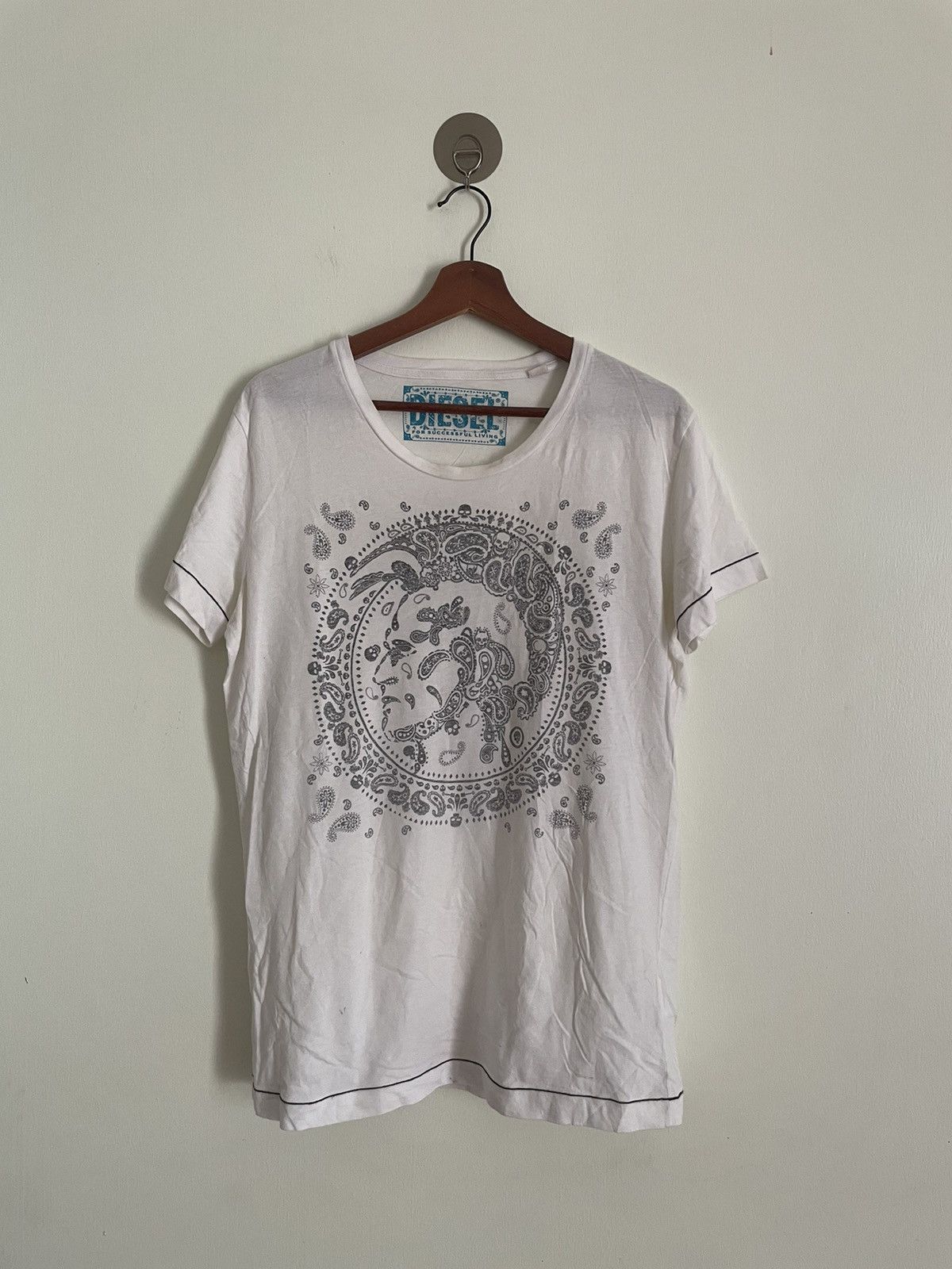 Diesel Men Round Neck Tee