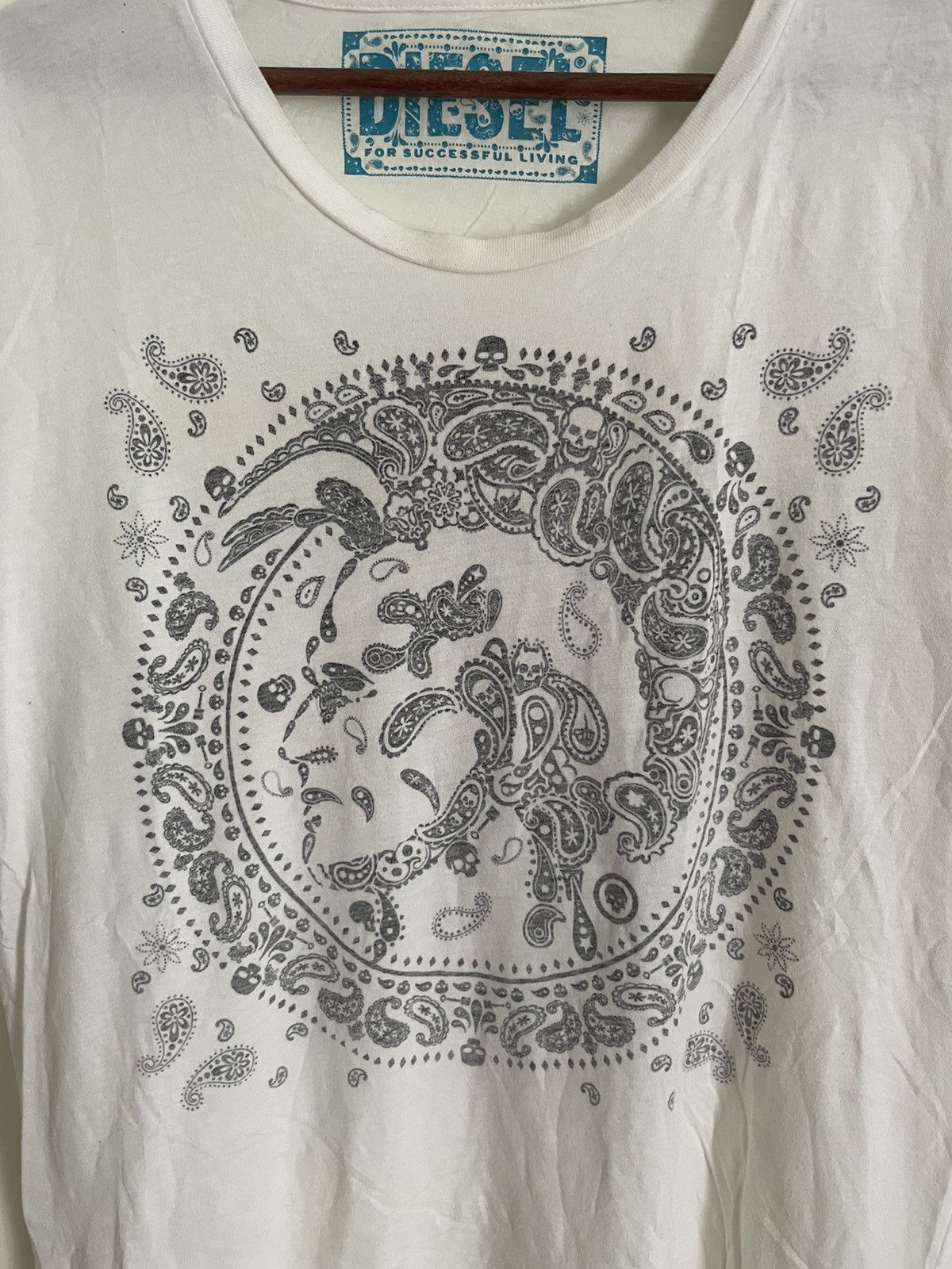 Diesel Diesel Men Round Neck Tee Size US L / EU 52-54 / 3 - 3 Thumbnail