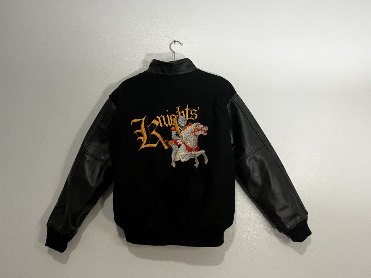 Vintage Vintage Black Knights Varsity Jacket Size US M / EU 48-50 / 2 - 1 Thumbnail