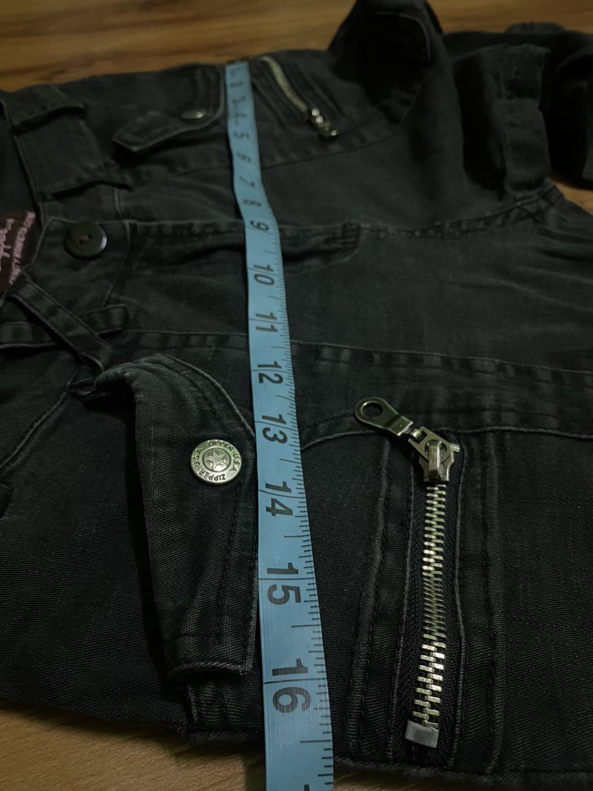 Japanese Brand ZIPPER USA Pants "Rare Design" Size US 28 / EU 44 - 20 Thumbnail