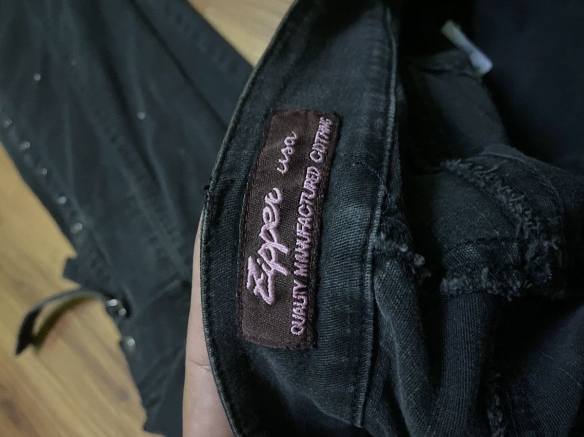 Japanese Brand ZIPPER USA Pants "Rare Design" Size US 28 / EU 44 - 17 Thumbnail