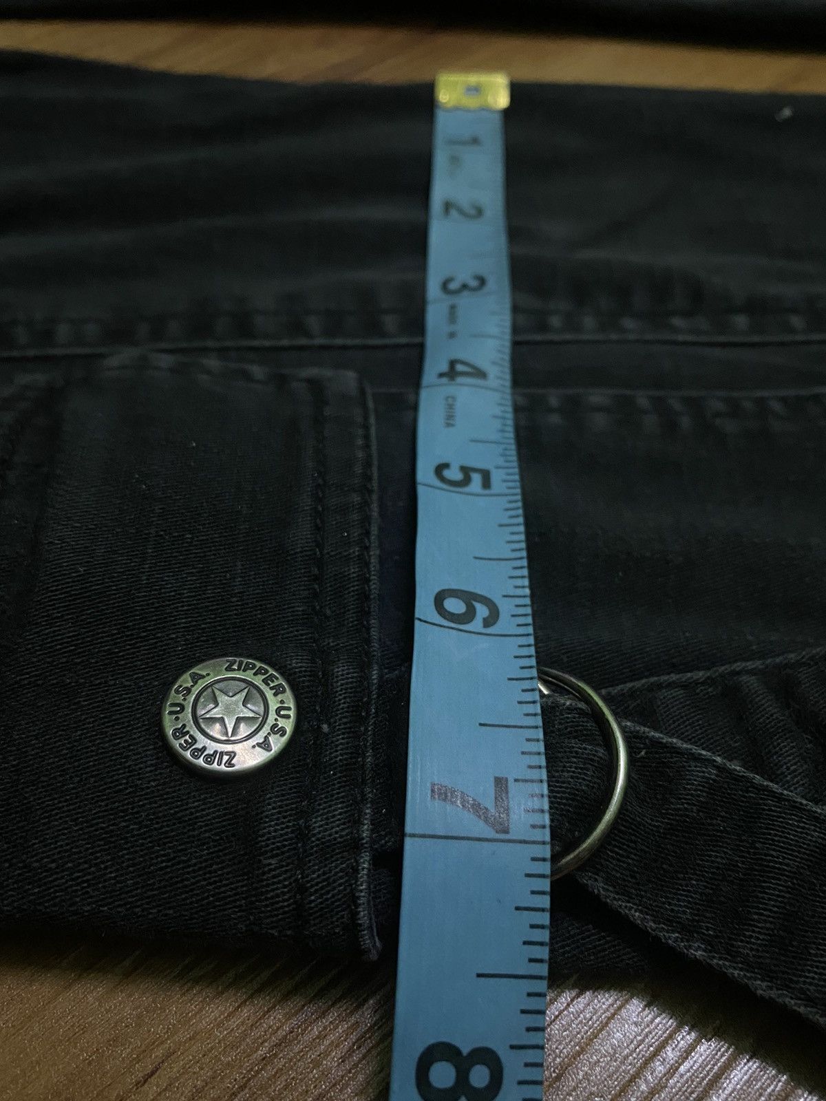 Japanese Brand ZIPPER USA Pants "Rare Design" Size US 28 / EU 44 - 22 Thumbnail