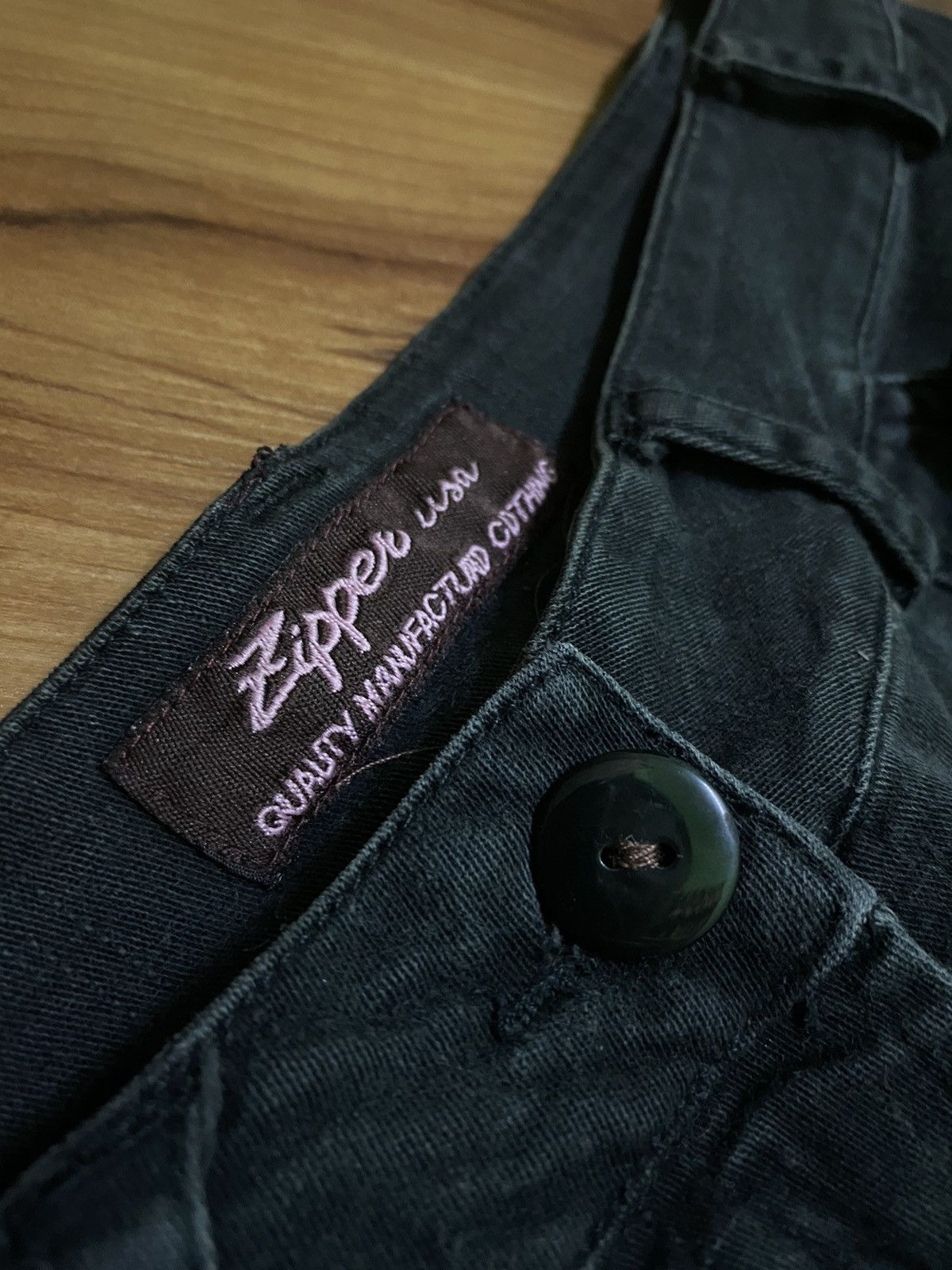 Japanese Brand ZIPPER USA Pants "Rare Design" Size US 28 / EU 44 - 8 Thumbnail