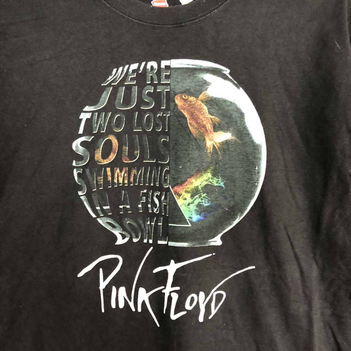 Band Tees DLL Pink Floyd Black Short Sleeve Tshirt #2140 Size US L / EU 52-54 / 3 - 8 Thumbnail