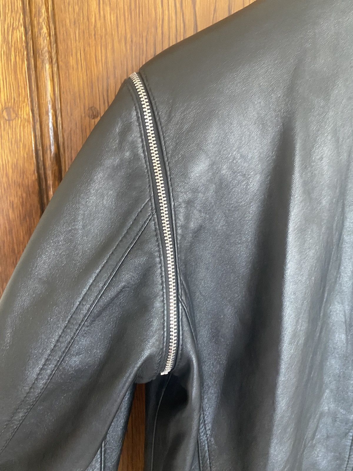 Saint Laurent Paris FW15 😍 Saint Laurent multi zip leather biker jacket vest Size US M / EU 48-50 / 2 - 22 Thumbnail