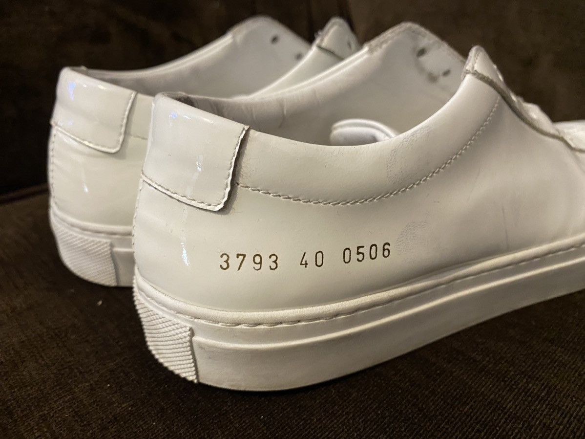 Common Projects Common Project Original Achilles Patent Leather Size 40 Size US 7 / EU 40 - 8 Thumbnail