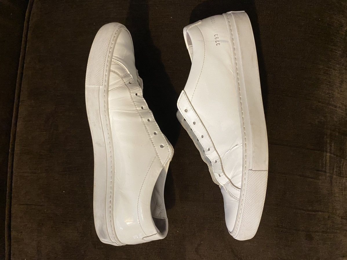 Common Projects Common Project Original Achilles Patent Leather Size 40 Size US 7 / EU 40 - 3 Thumbnail