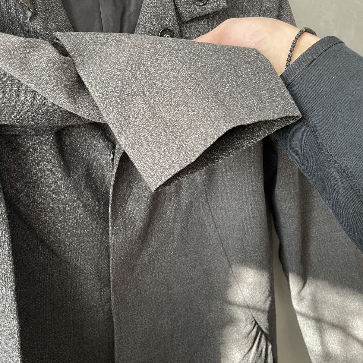 Yohji Yamamoto Rare Vintage Y’S Yohji Yamamoto Blazer Avant-garde Japan Size M / US 6-8 / IT 42-44 - 5 Thumbnail