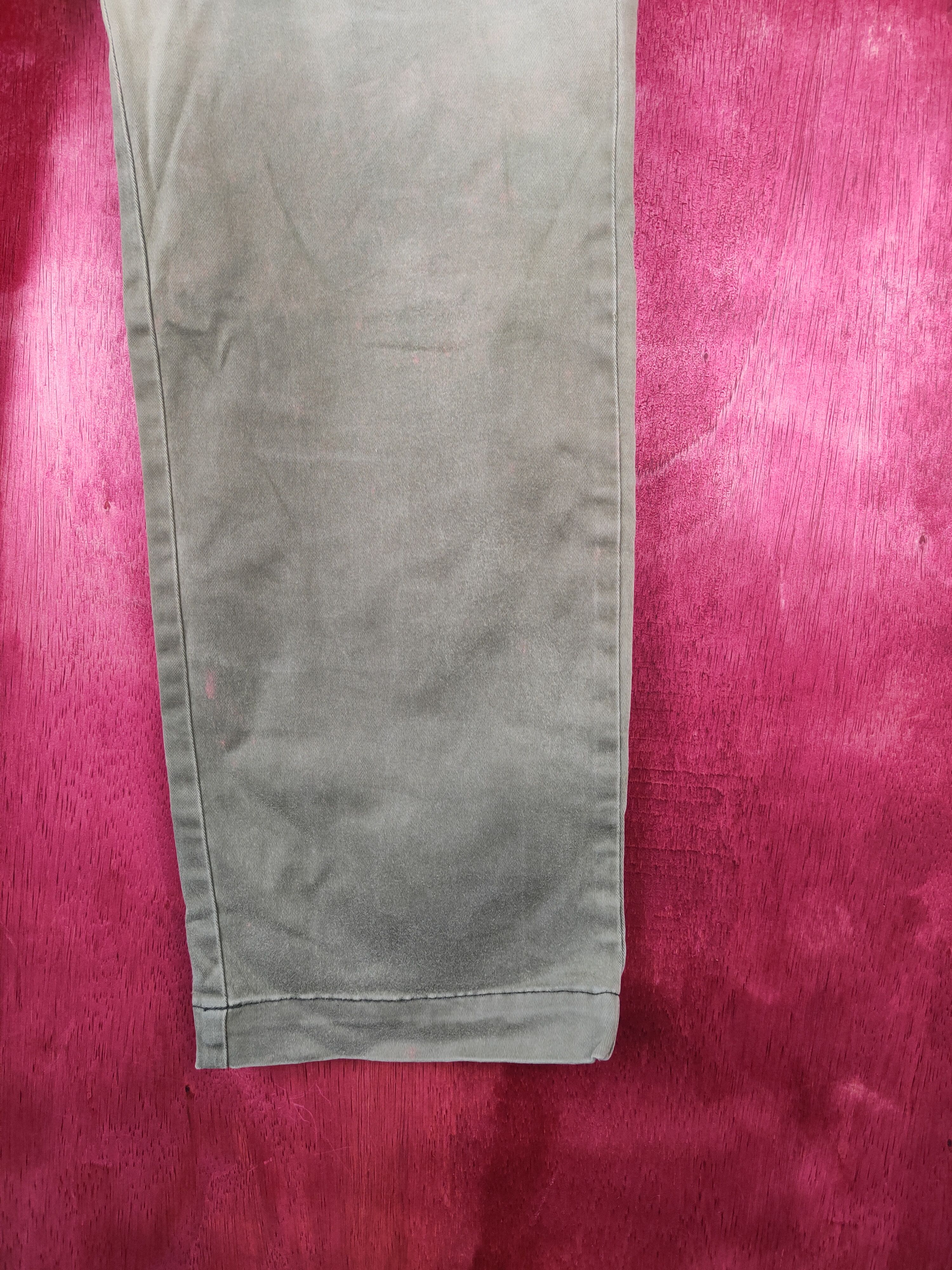 Japanese Brand × StraightFaded × Uniqlo Uniqlo Army Green faded Multi Pocket Cargo Pants #5307 Size US 32 / EU 48 - 6 Thumbnail