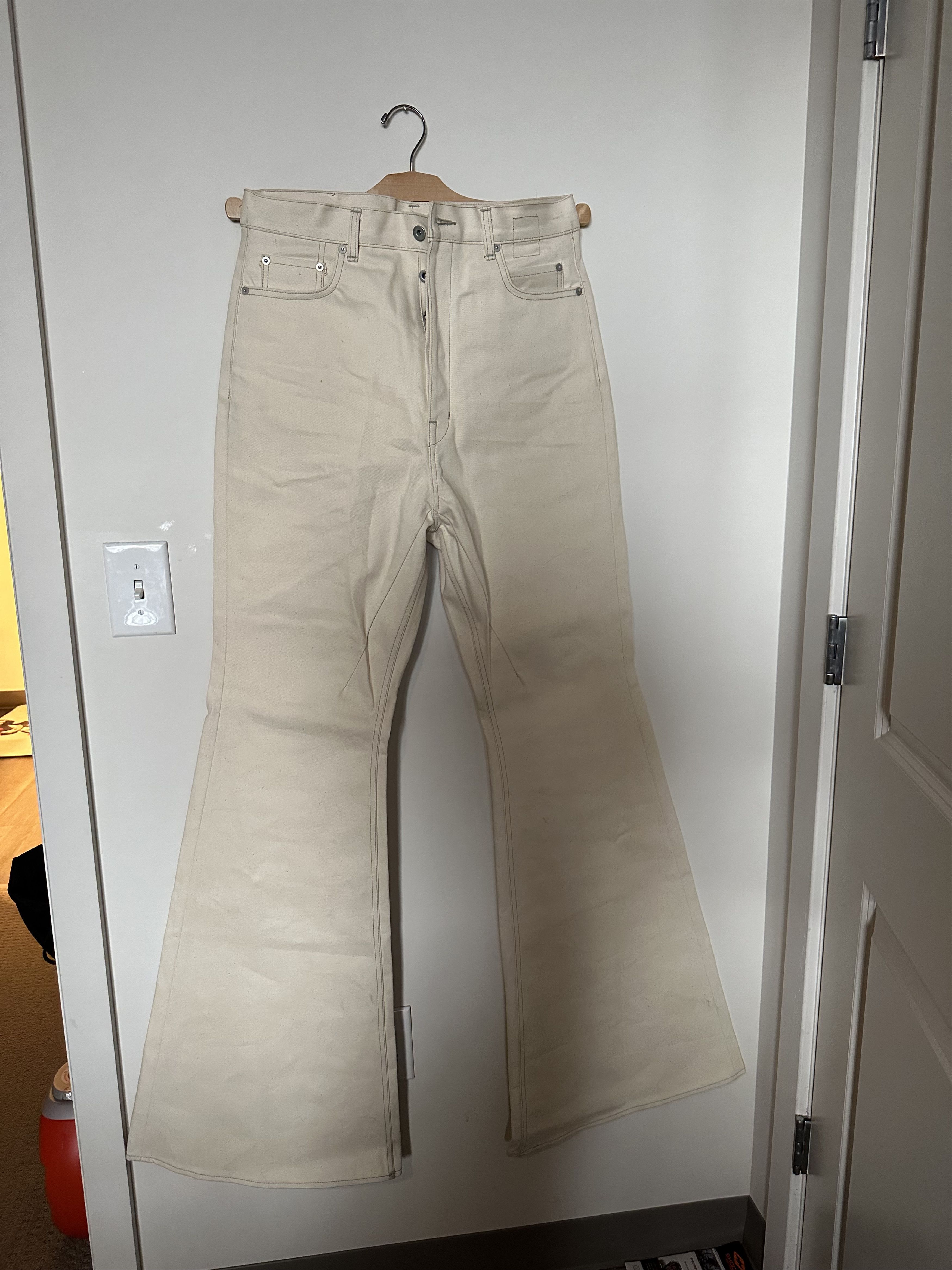 Rick Owens Bolan Cut Jeans