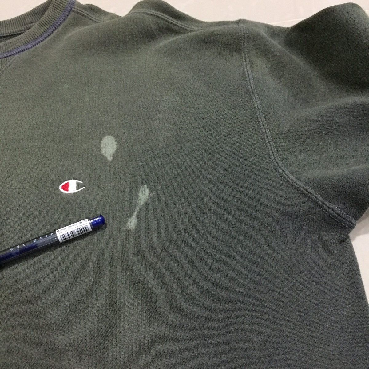 Champion × Vintage Vintage Champion Sweatshirt spellout Big Logo size L Size US L / EU 52-54 / 3 - 13 Thumbnail