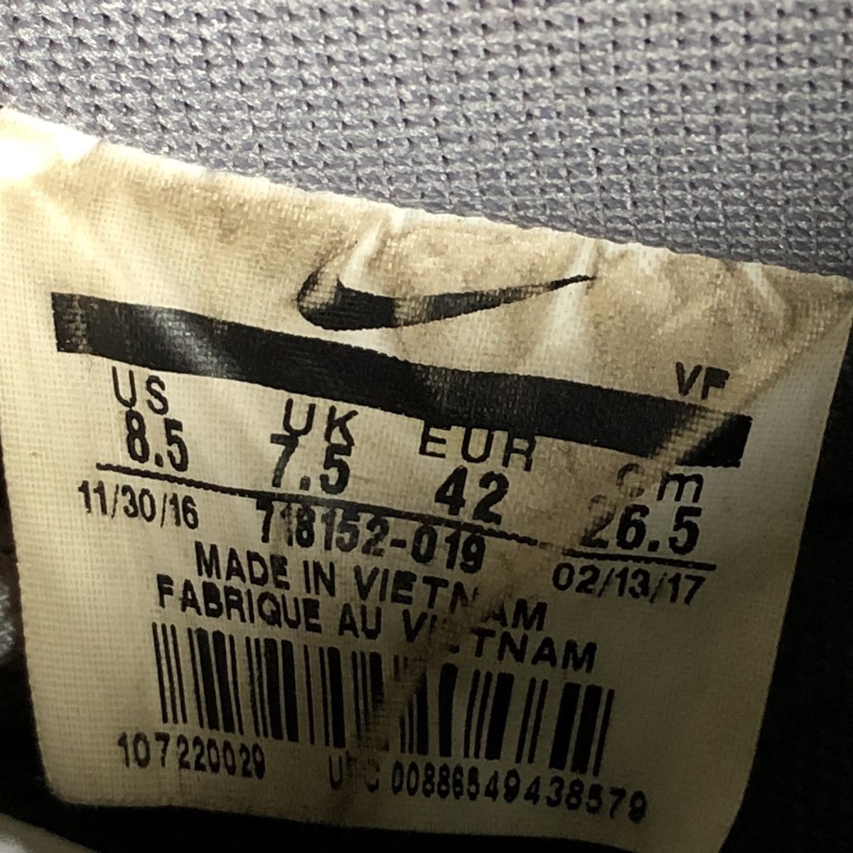 Nike Vintage Nike Air Force 1 Low 07 LV8 Iridescent Shoes Size US 8.5 / EU 41-42 - 10 Thumbnail