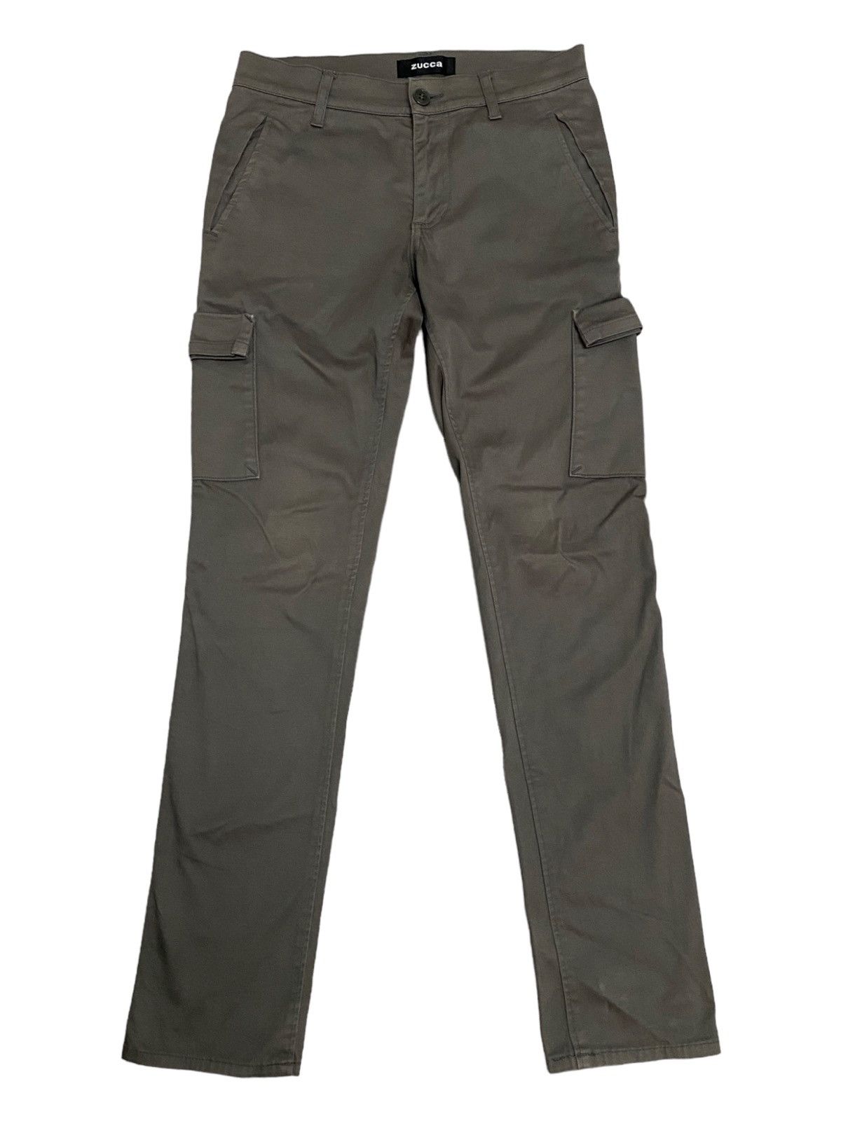 image of Zucca Issey Miyake Multipocket Tactical Cargo Pant in Brown, Women's (Size 28)