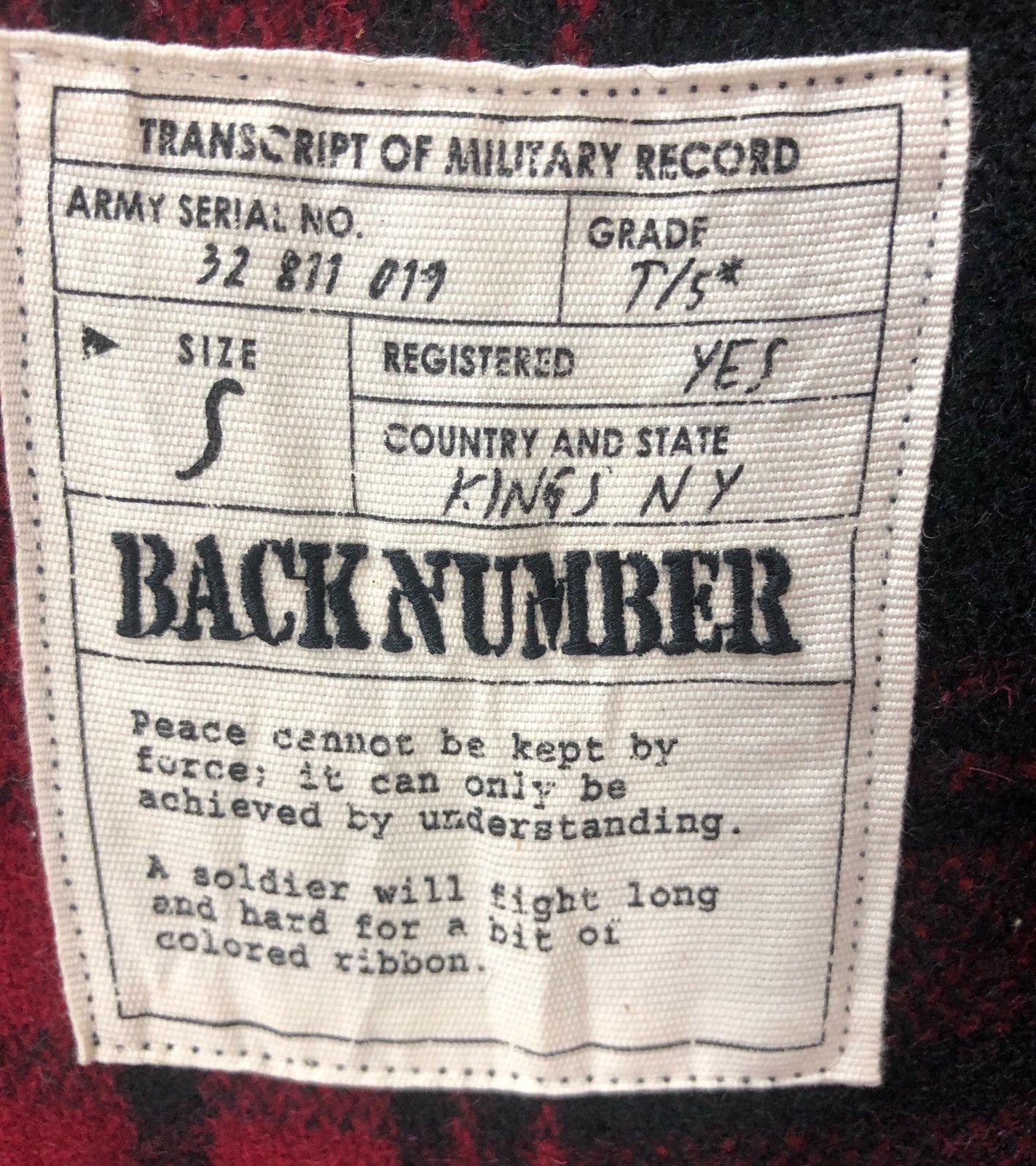 Japanese Brand Back Number Multicolour Jacket Size US S / EU 44-46 / 1 - 5 Thumbnail
