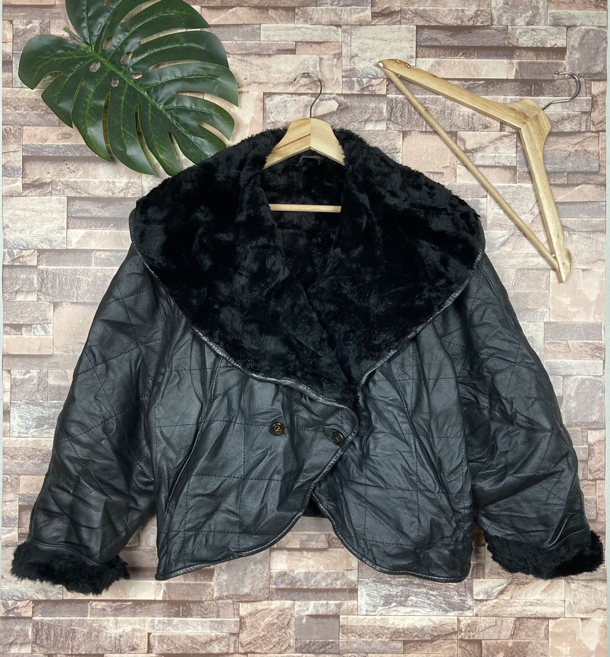Leather G.Estilo Leather capes/coat Made in Spain Size US L / EU 52-54 / 3 - 3 Thumbnail