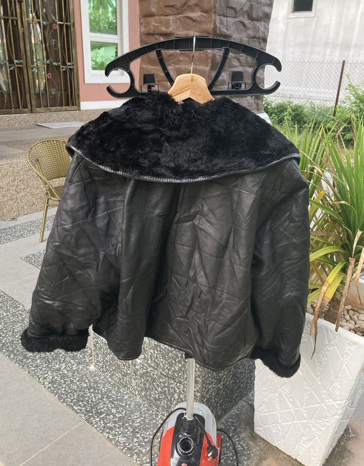 Leather G.Estilo Leather capes/coat Made in Spain Size US L / EU 52-54 / 3 - 2 Thumbnail
