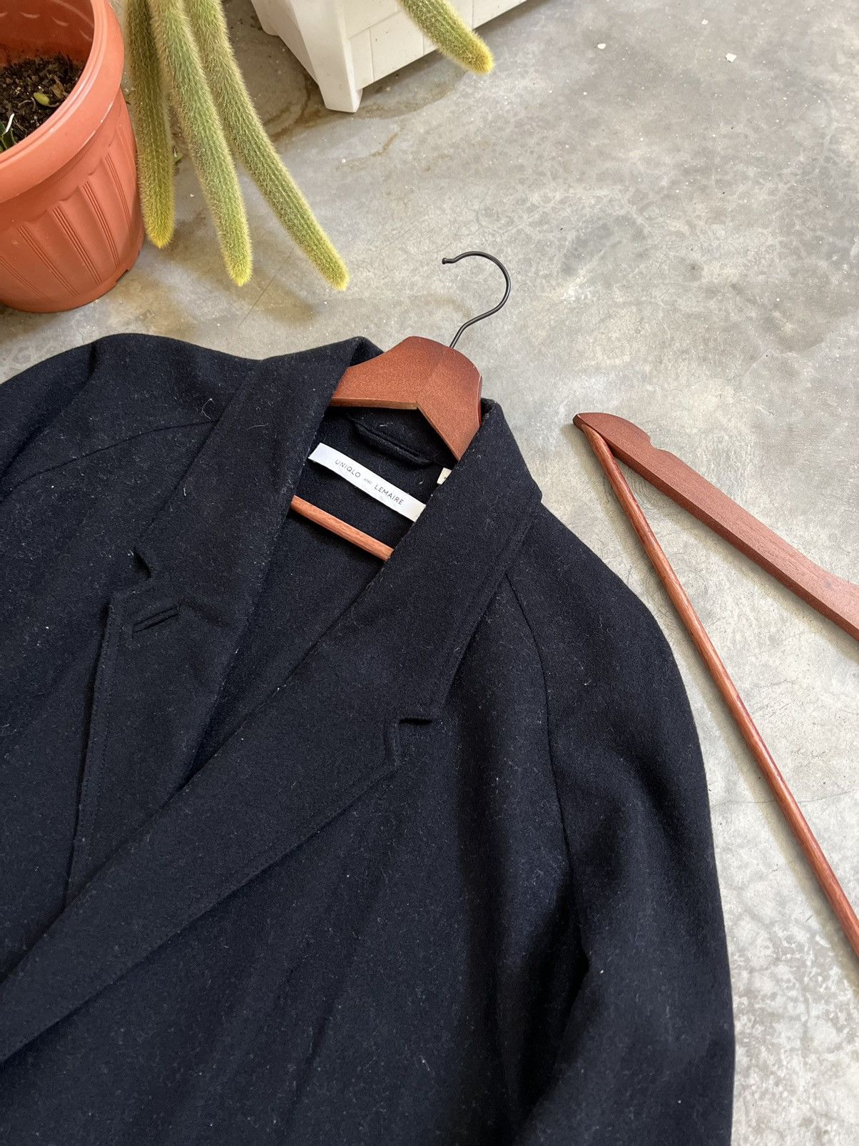 Christophe Lemaire × Lemaire Uniqlo 🖤 Lemaire X Uniqlo Japanese Wool Trench Coat Size US M / EU 48-50 / 2 - 14 Thumbnail