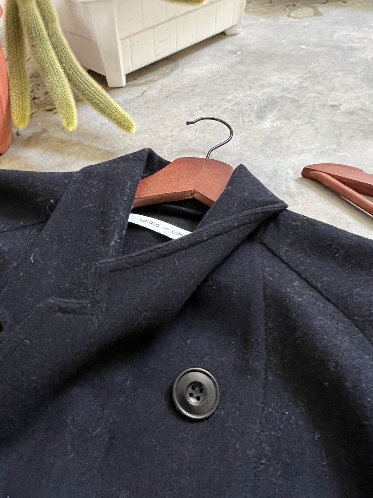 Christophe Lemaire × Lemaire Uniqlo 🖤 Lemaire X Uniqlo Japanese Wool Trench Coat Size US M / EU 48-50 / 2 - 12 Thumbnail