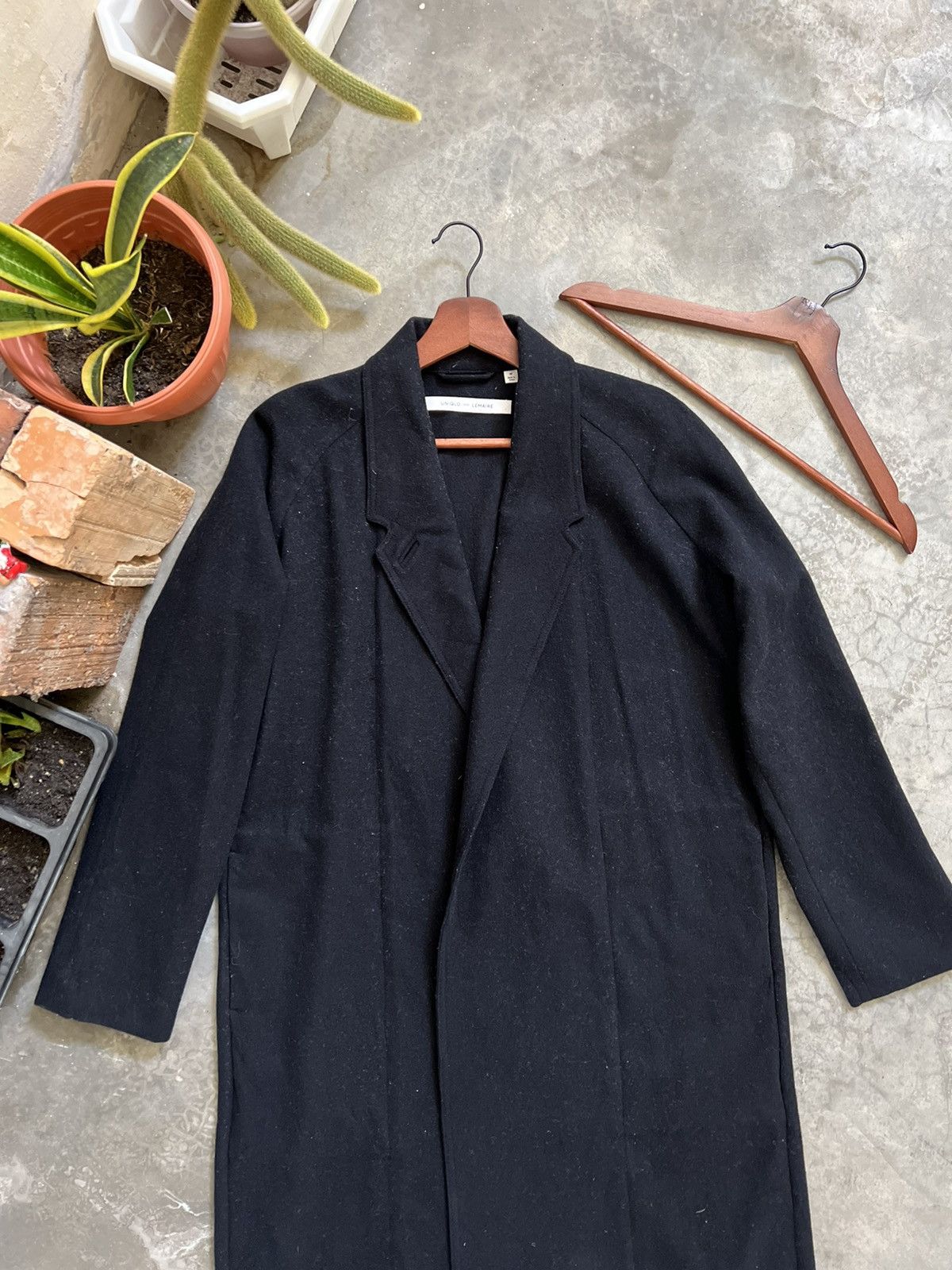 Christophe Lemaire × Lemaire Uniqlo 🖤 Lemaire X Uniqlo Japanese Wool Trench Coat Size US M / EU 48-50 / 2 - 3 Thumbnail