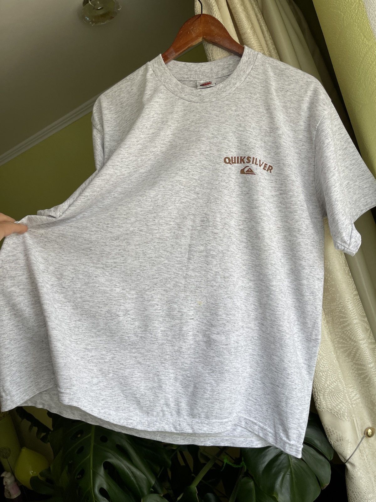 Quiksilver × Vintage Vintage 90s Quicksilver Big Logo Tee Made in USA Size US XL / EU 56 / 4 - 7 Thumbnail