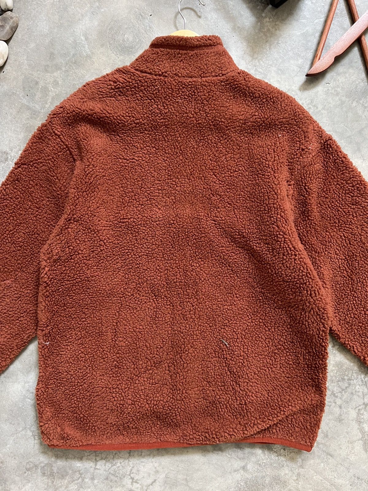 Japanese Brand × Vintage Japanese Gu Sherpa Half Zipper Jacket Size US S / EU 44-46 / 1 - 6 Thumbnail