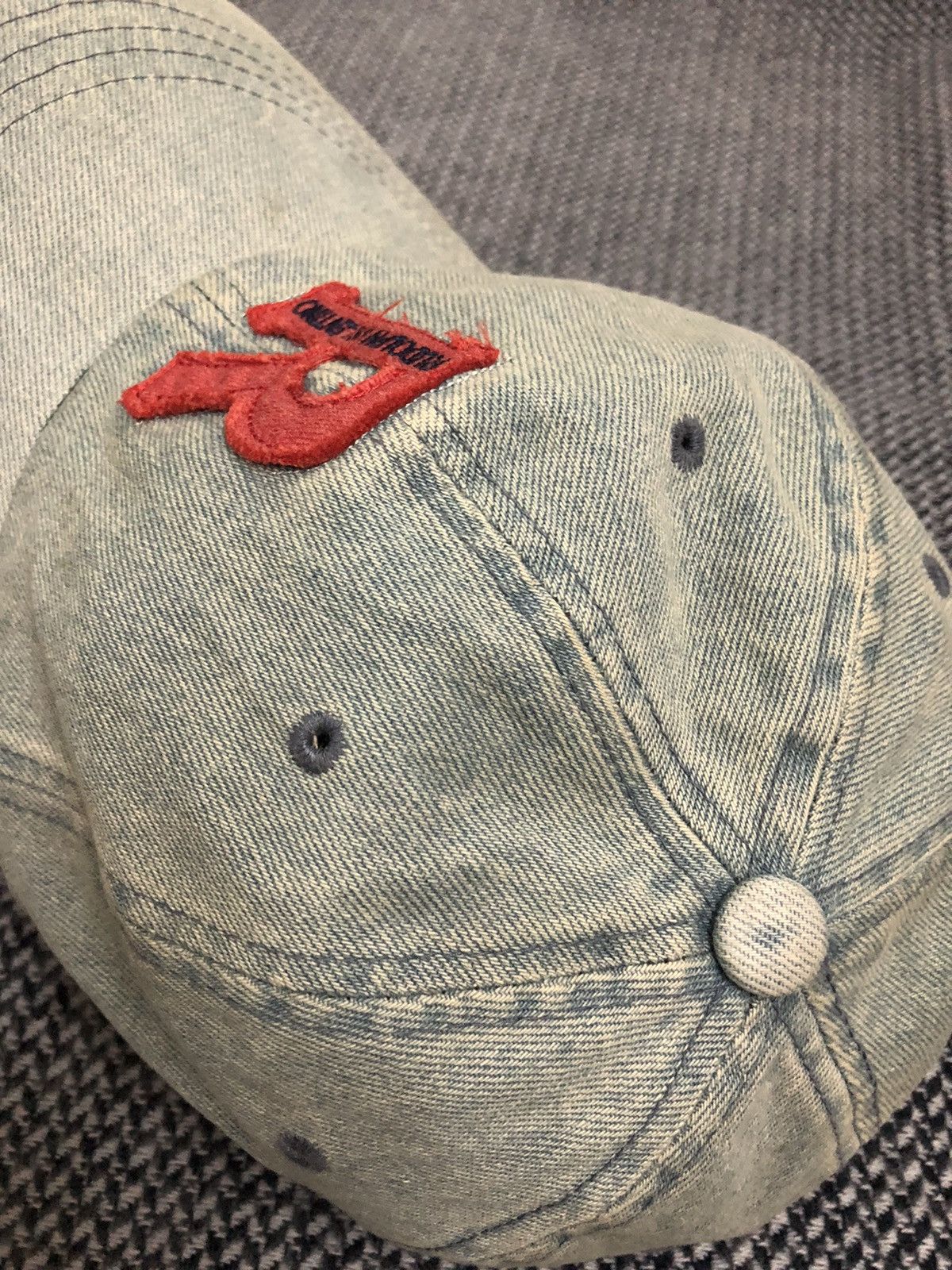 Valentino 1990s Rudolf Valentino denim Hat Cap Size ONE SIZE - 6 Thumbnail