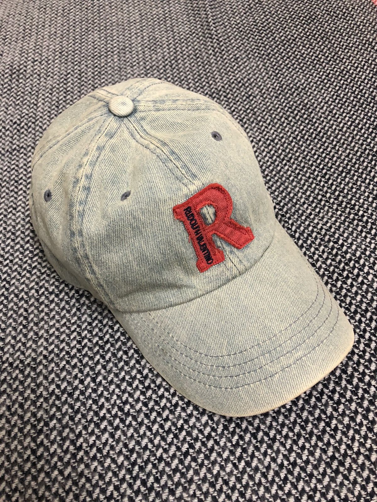 Valentino 1990s Rudolf Valentino denim Hat Cap Size ONE SIZE - 3 Thumbnail