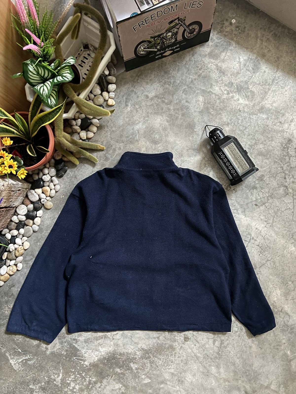 Japanese Brand × Vintage VTG 🖤 Suntory Boss Coffe Retro X Deep Pile Fleece Jacket Size US XL / EU 56 / 4 - 5 Thumbnail