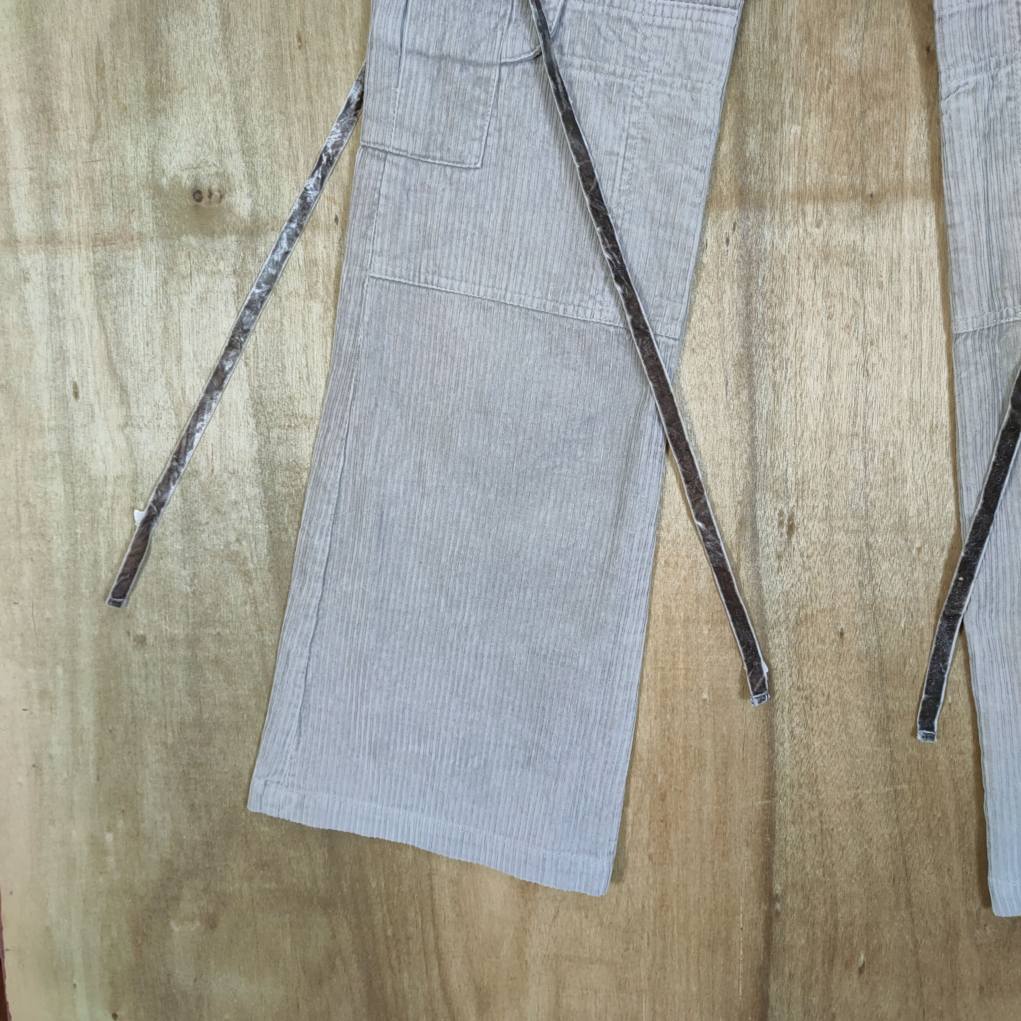 Japanese Brand INTERCREW BONDAGE FLARED CARGO PANTS Size US 28 / EU 44 - 13 Thumbnail