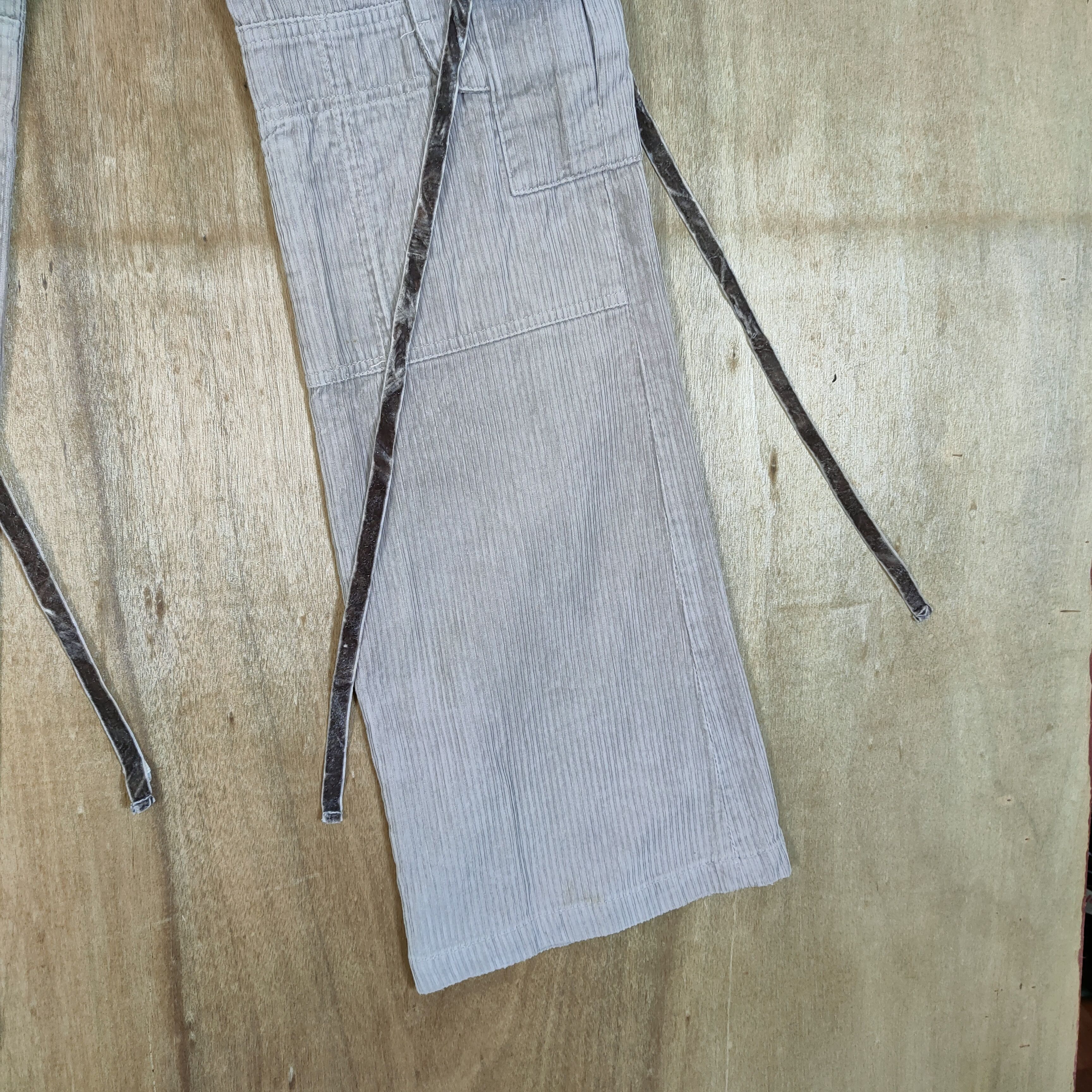 Japanese Brand INTERCREW BONDAGE FLARED CARGO PANTS Size US 28 / EU 44 - 12 Thumbnail