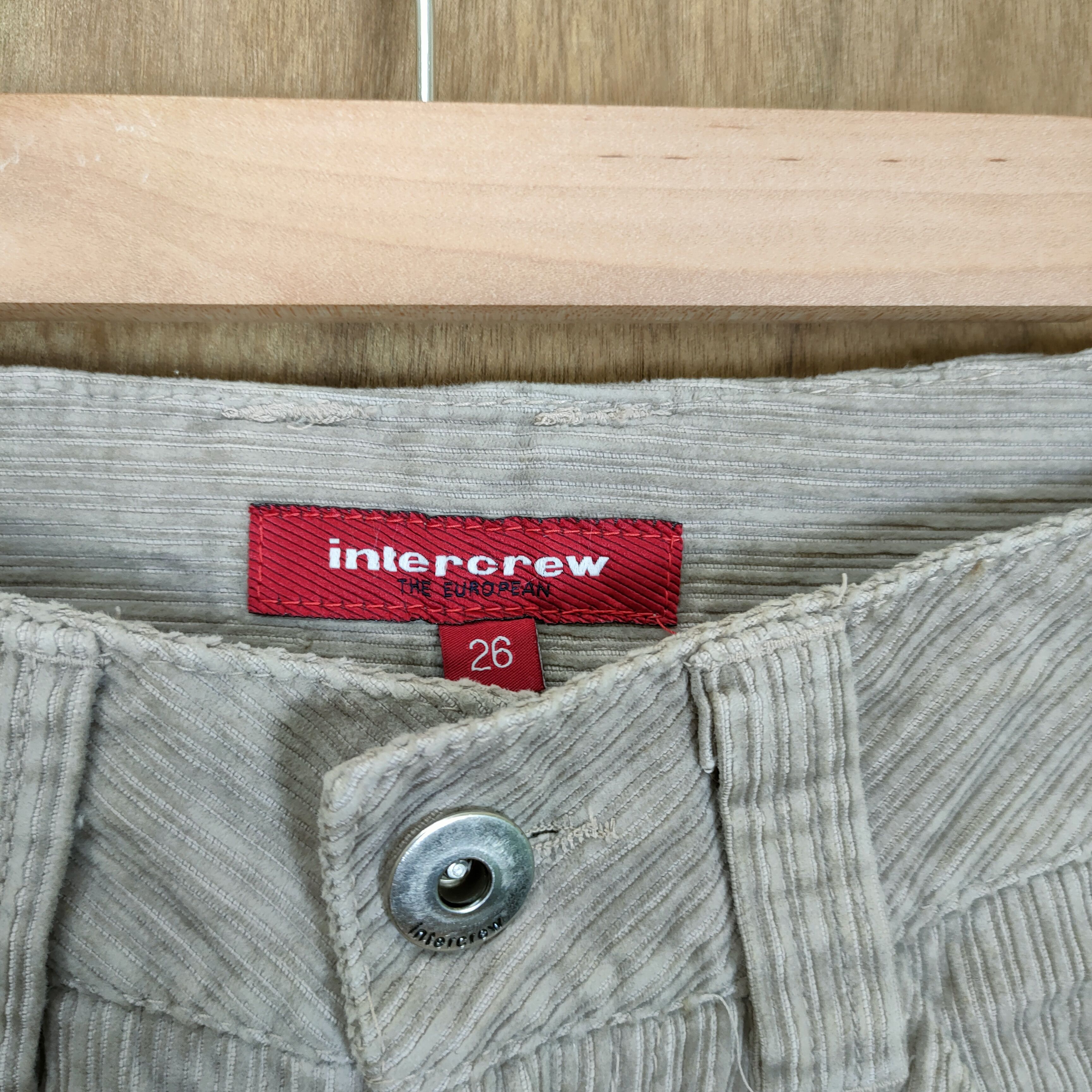 Japanese Brand INTERCREW BONDAGE FLARED CARGO PANTS Size US 28 / EU 44 - 4 Thumbnail