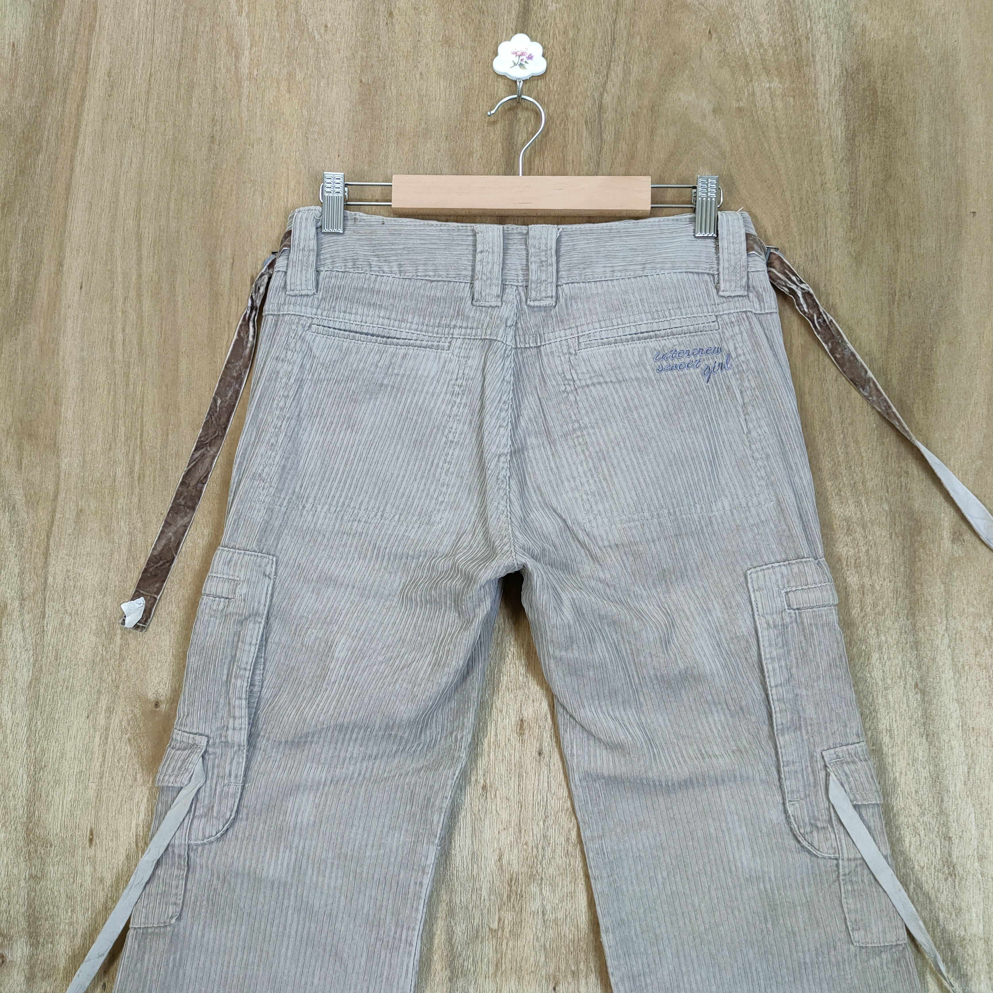 Japanese Brand INTERCREW BONDAGE FLARED CARGO PANTS Size US 28 / EU 44 - 9 Thumbnail